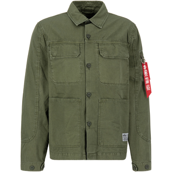Alpha Industries  Jacken Color Block Overshirt - dark olive günstig online kaufen