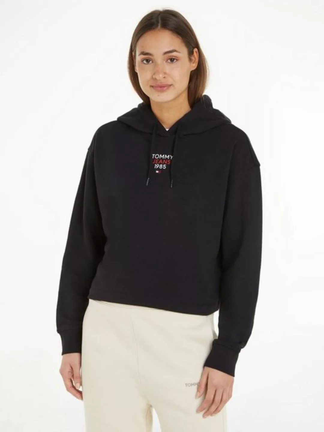 Tommy Jeans Kapuzensweatshirt TJW RLX ESSENTIAL LOGO1 HOOD EXT mit Markenla günstig online kaufen