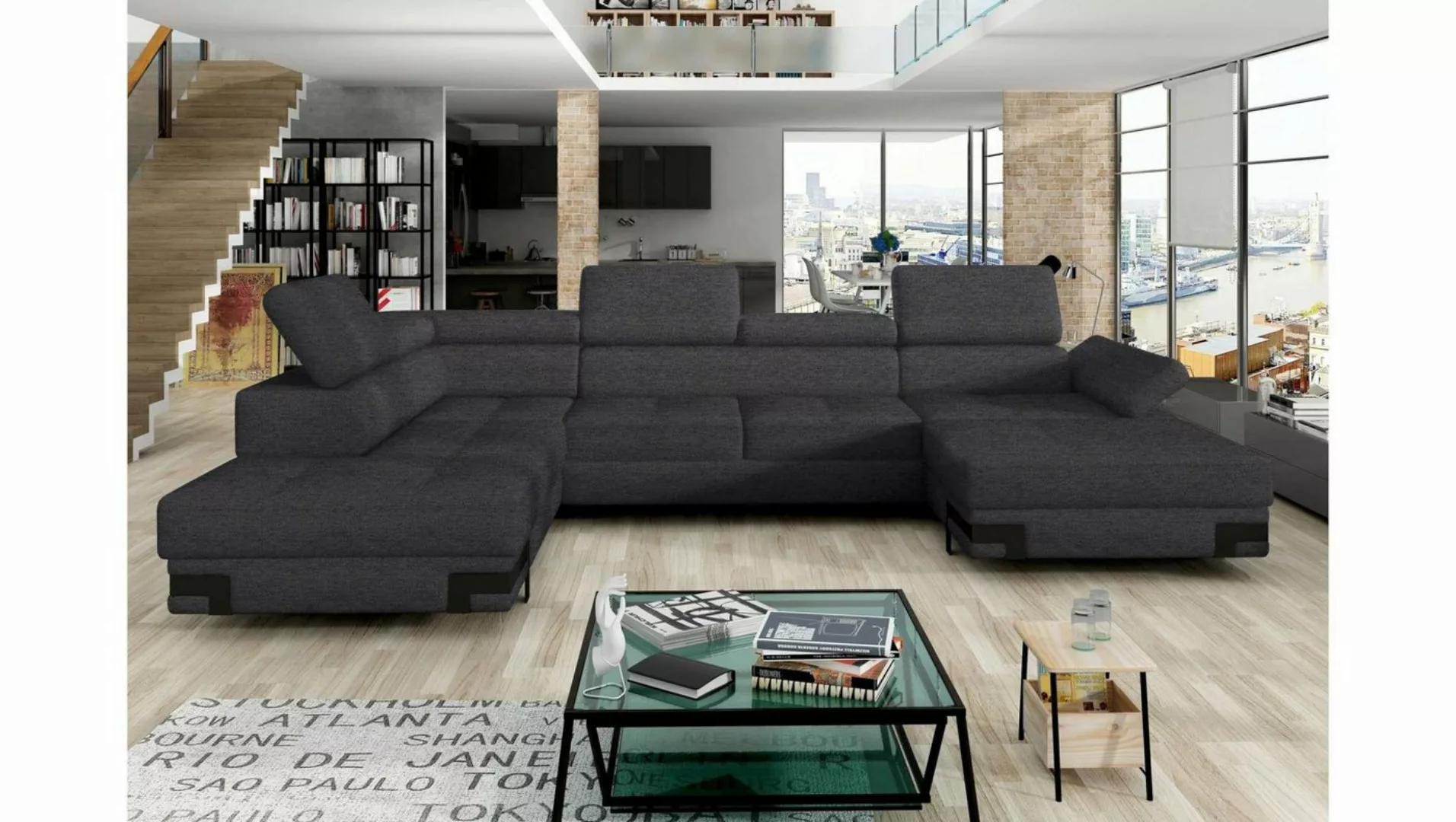 Stylefy Wohnlandschaft Rio XL, Sofa, U-Form, Design günstig online kaufen