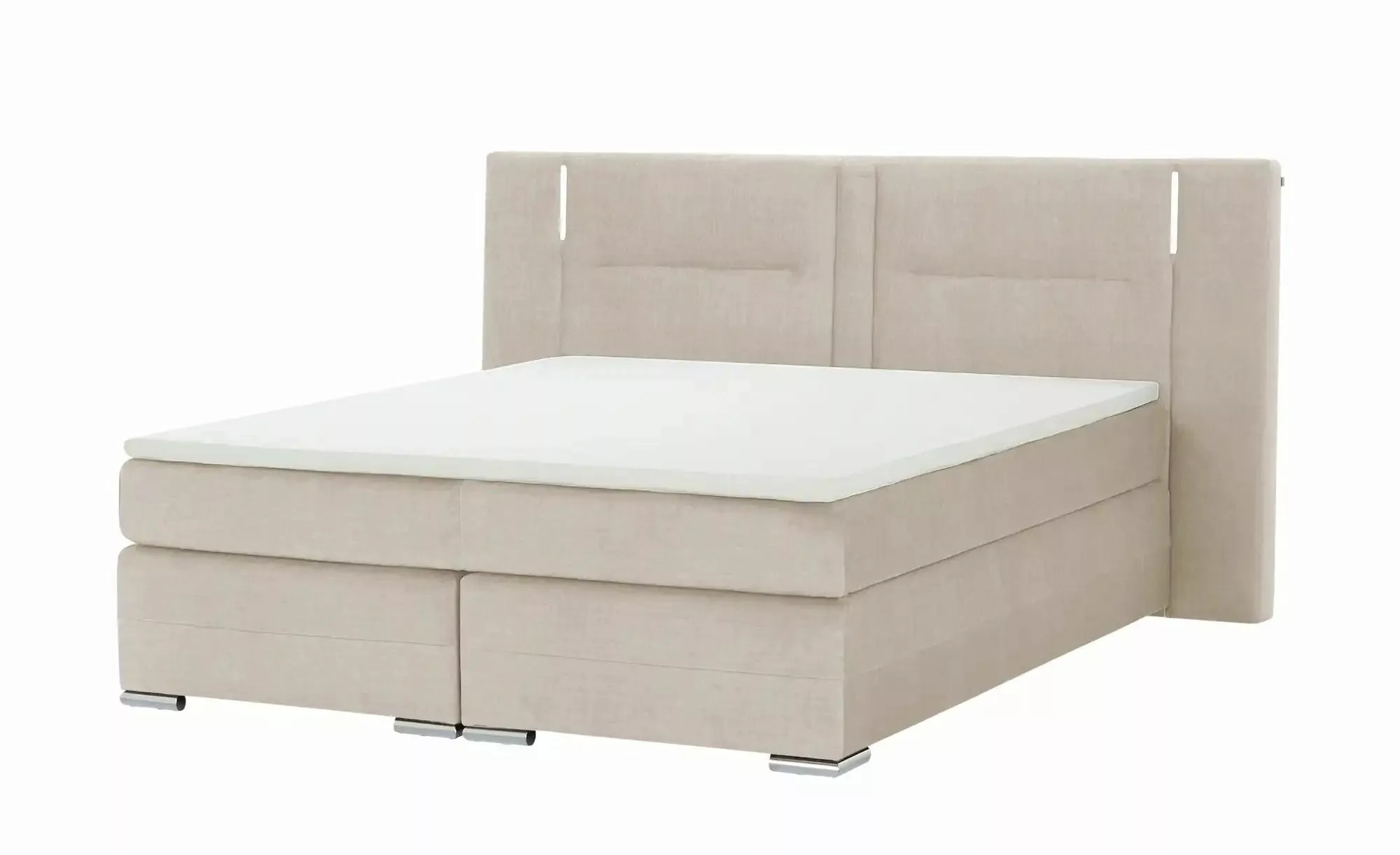 uno Boxspringbett  Aston ¦ beige ¦ Maße (cm): B: 233 H: 120 Betten > Boxspr günstig online kaufen