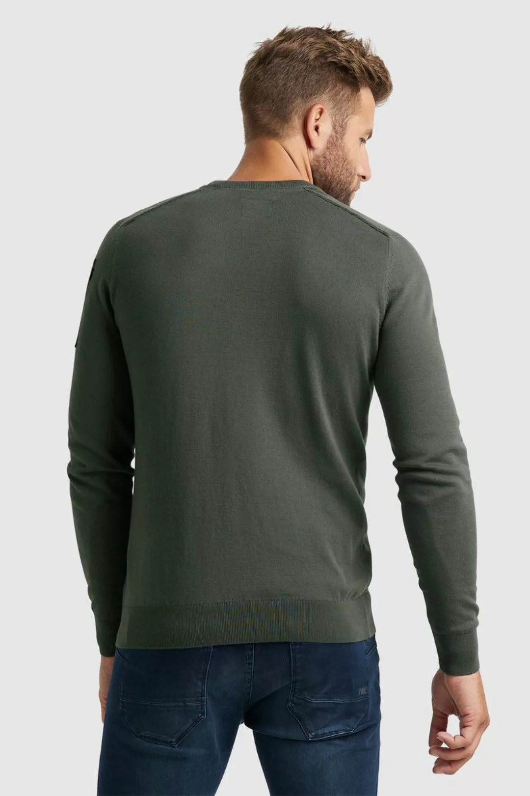 PME Legend Buckley Pullover Dunkelgrün - Größe XXL günstig online kaufen