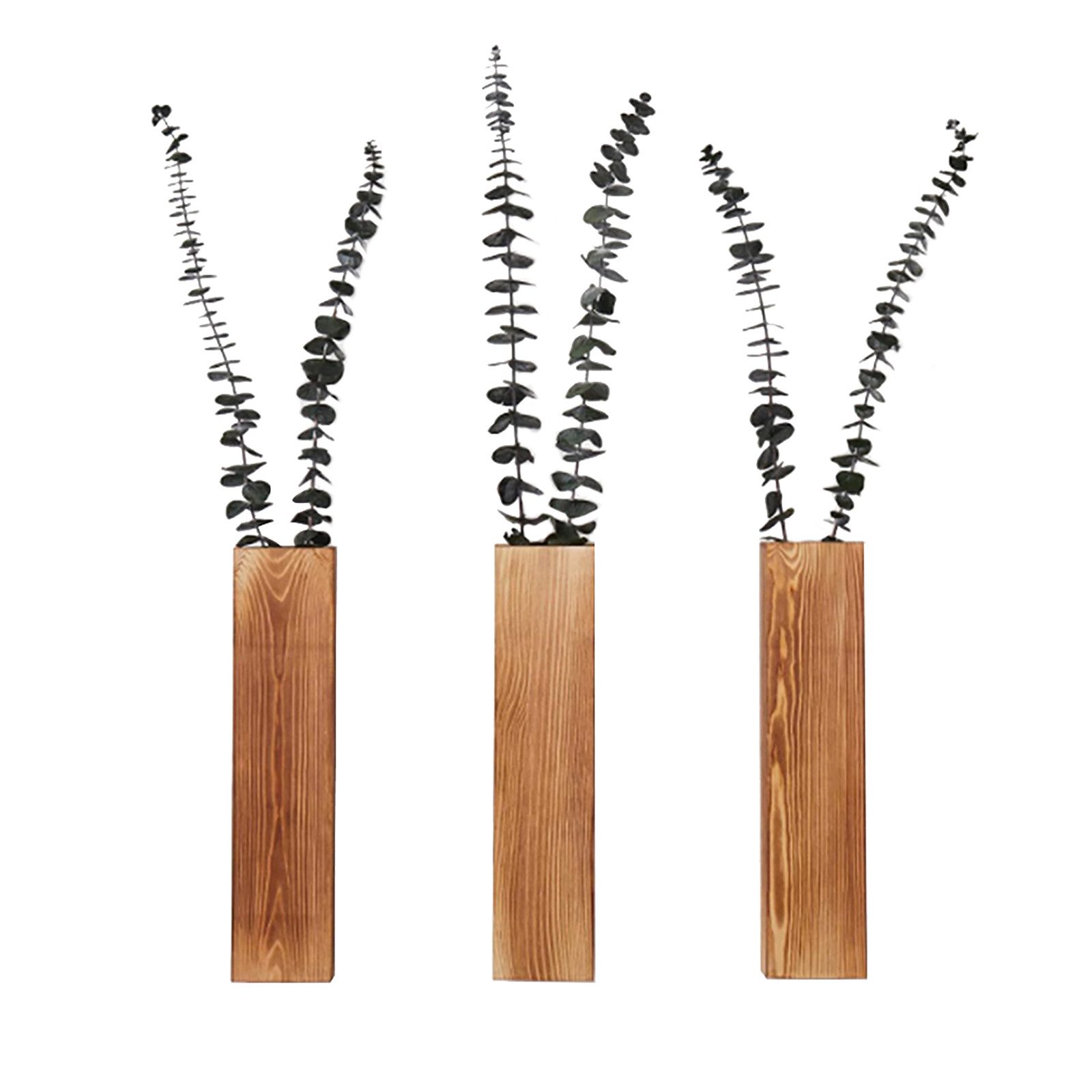 GarveeMore Hängedekoration 2Pack Wandpflanzgefäße Hängende Holz günstig online kaufen