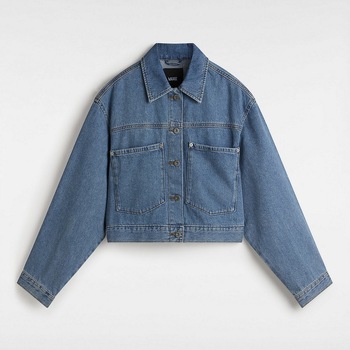 Vans  Lederjacken RAYNES DENIM CROP JACK günstig online kaufen