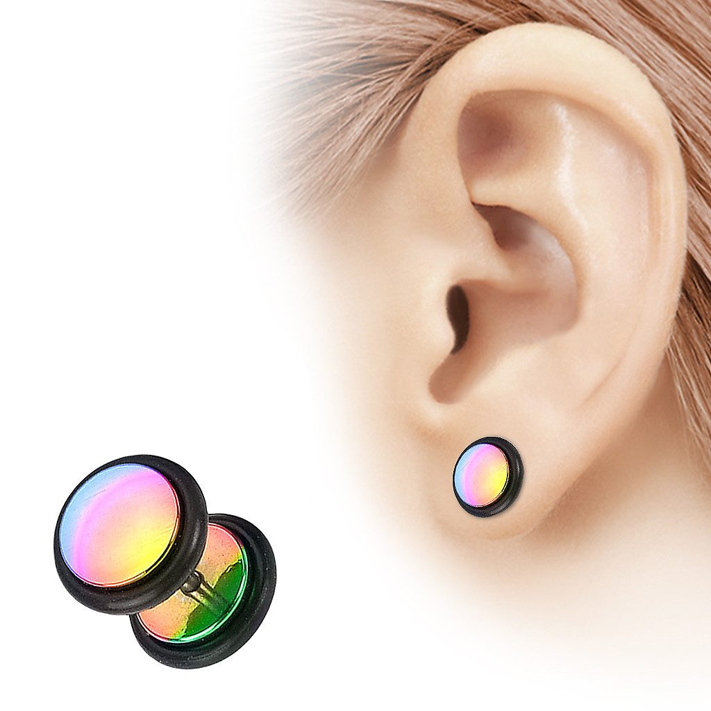 Taffstyle Piercing-Set Fake Plug Piercing Hantel günstig online kaufen