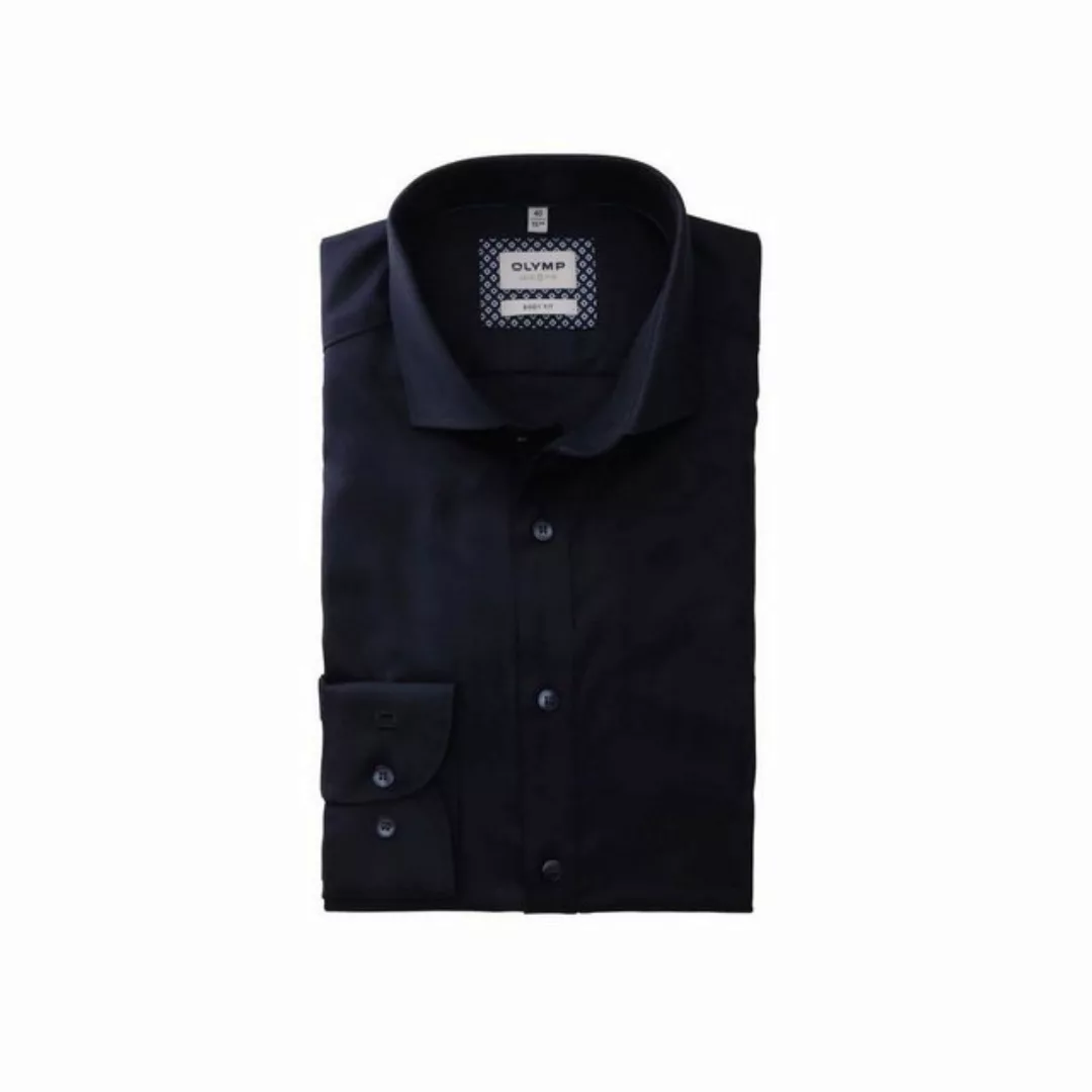 OLYMP Langarmhemd dunkel-blau (1-tlg) günstig online kaufen