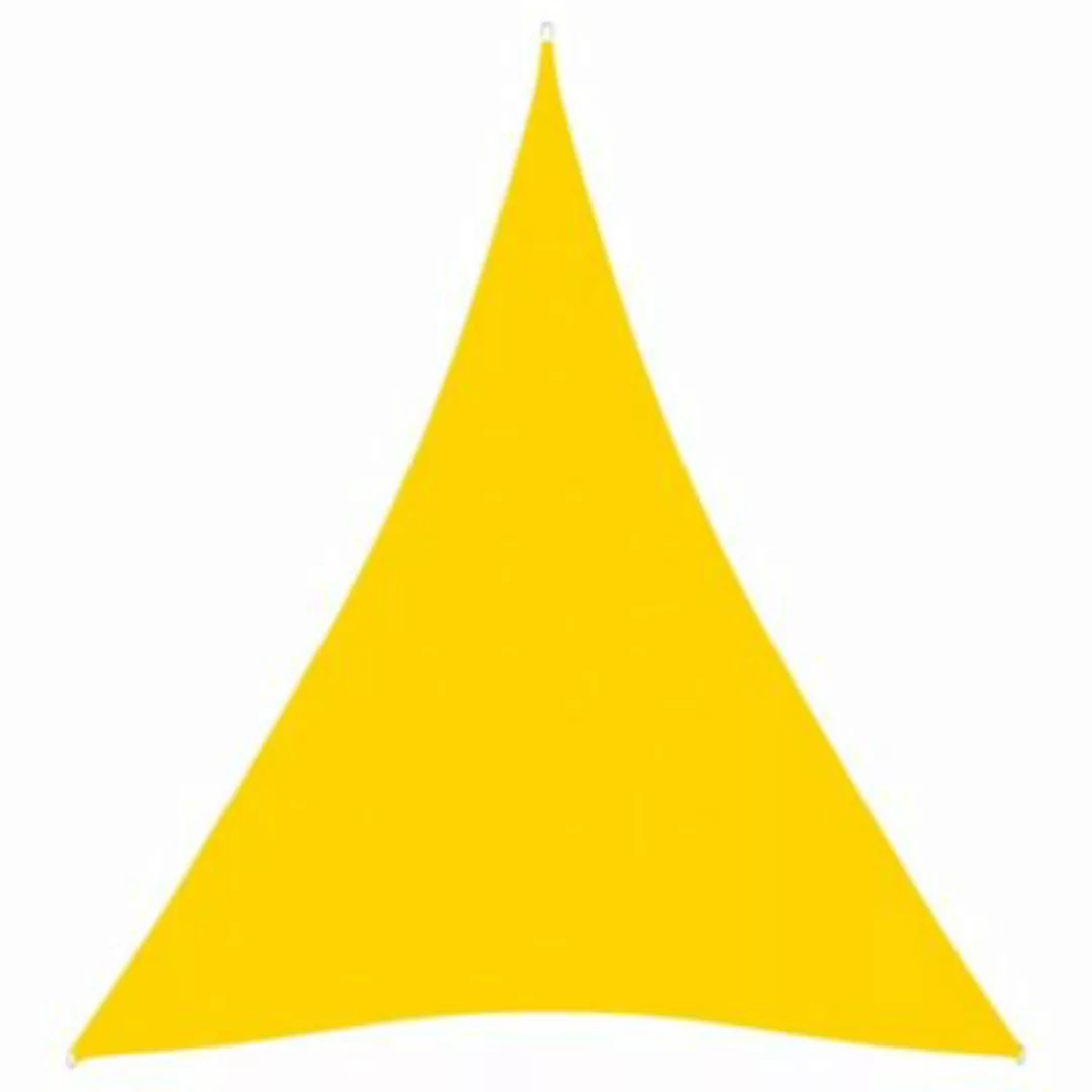 vidaXL Sonnensegel Oxford-Gewebe Dreieckig 4x5x5 m Gelb Sonnensegel gelb günstig online kaufen