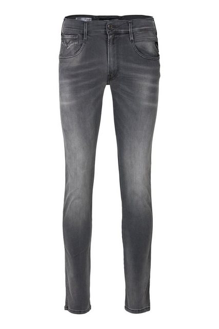 Replay Slim-fit-Jeans 11.5 OZ HYPERFLEX BLACK STRETCH DENIM günstig online kaufen