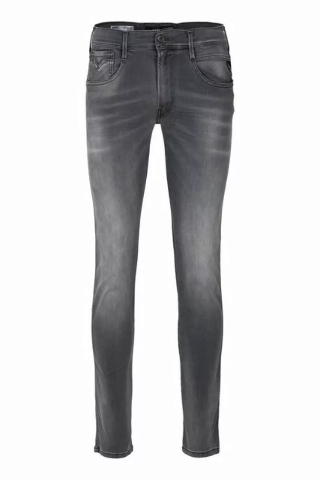 Replay Slim-fit-Jeans 11.5 OZ HYPERFLEX BLACK STRETCH DENIM günstig online kaufen