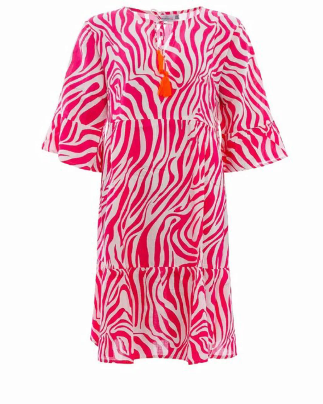 Zwillingsherz Sommerkleid Zwillingsherz Kleid Zebradreams in blau oder pink günstig online kaufen