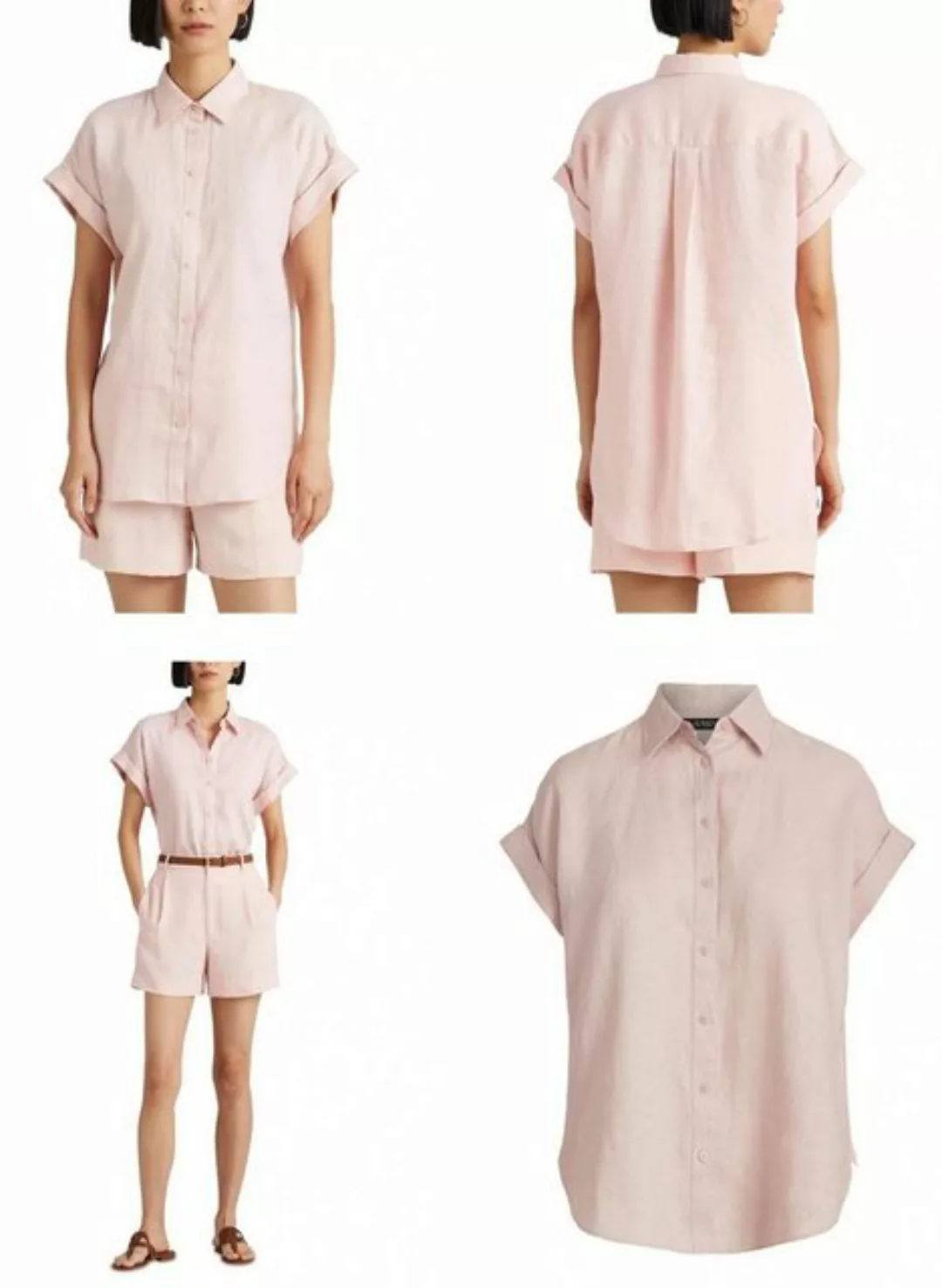 Ralph Lauren T-Shirt LAUREN RALPH LAUREN Linen Broono Dolman-Sleeve Shirt B günstig online kaufen
