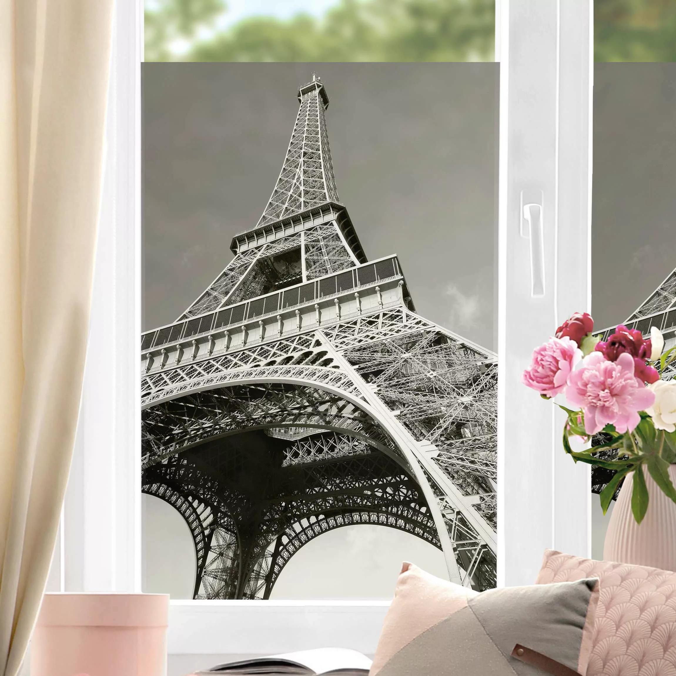 Fensterfolie Eiffelturm günstig online kaufen