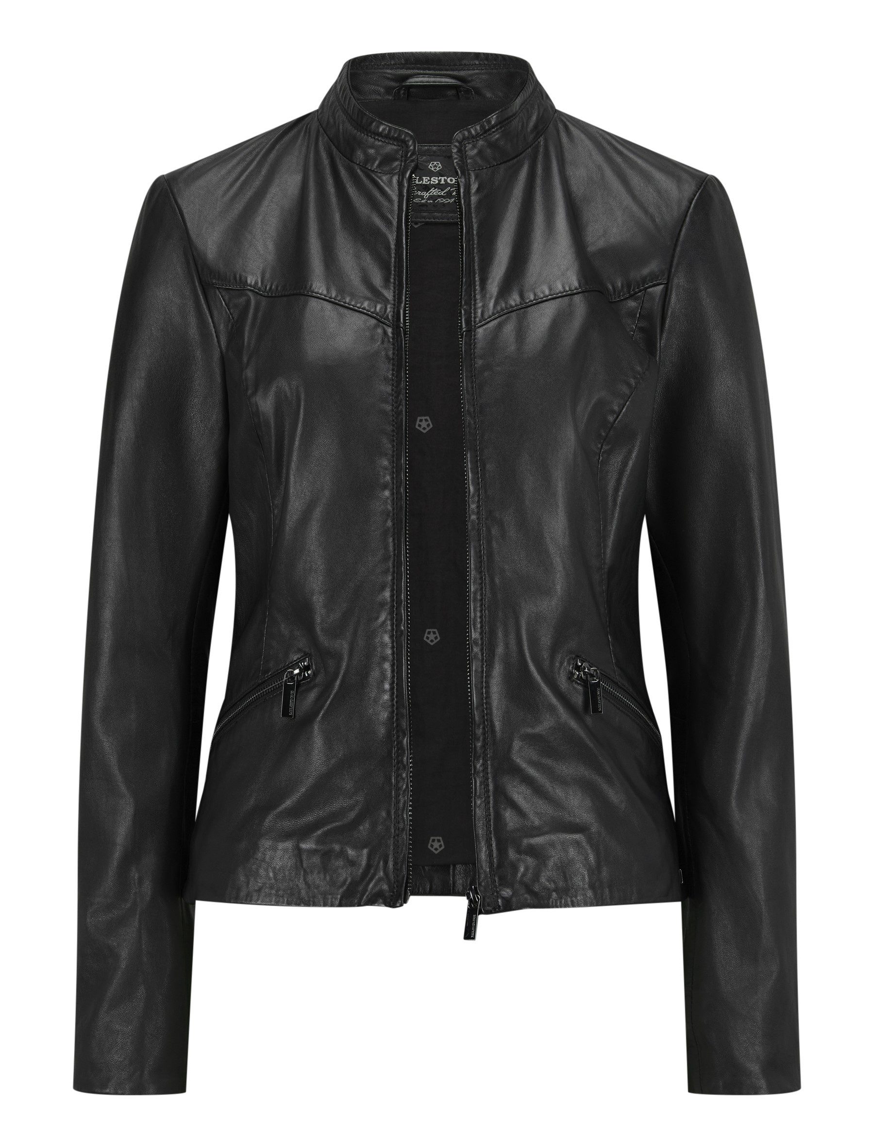 Milestone Lederjacke MSComet Bikerjacke aus Lammleder günstig online kaufen