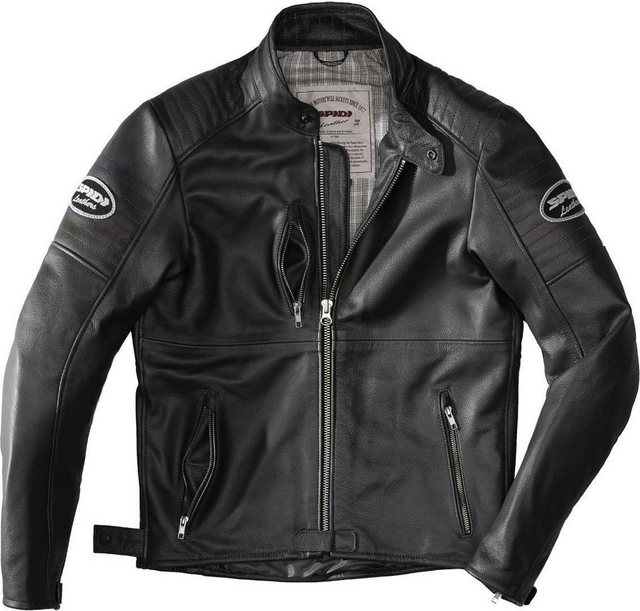 SpiDi Motorradjacke Clubber Motorrad Lederjacke günstig online kaufen