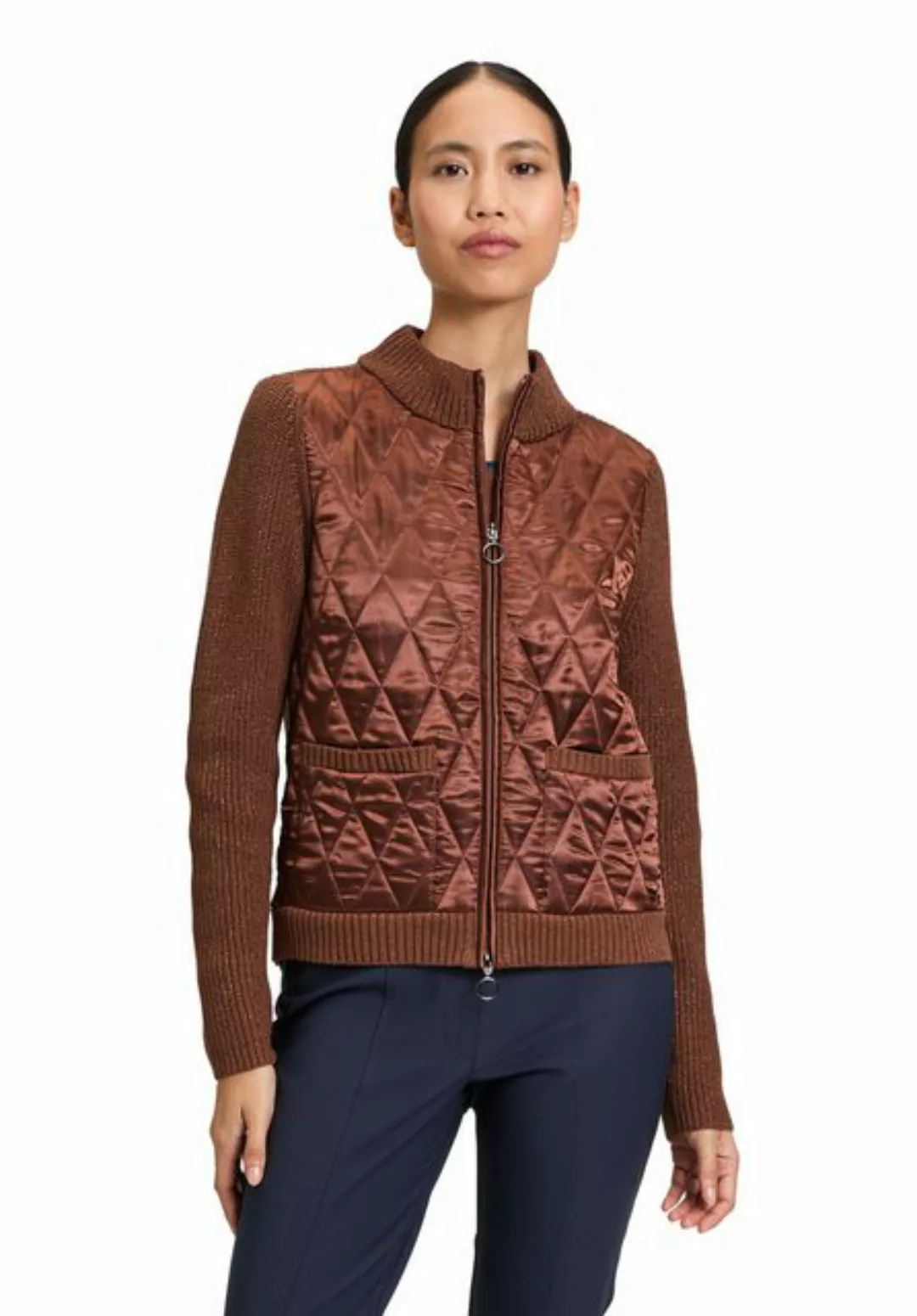 Betty Barclay Strickjacke Betty Barclay Strickweste mit Reißverschluss (1-t günstig online kaufen