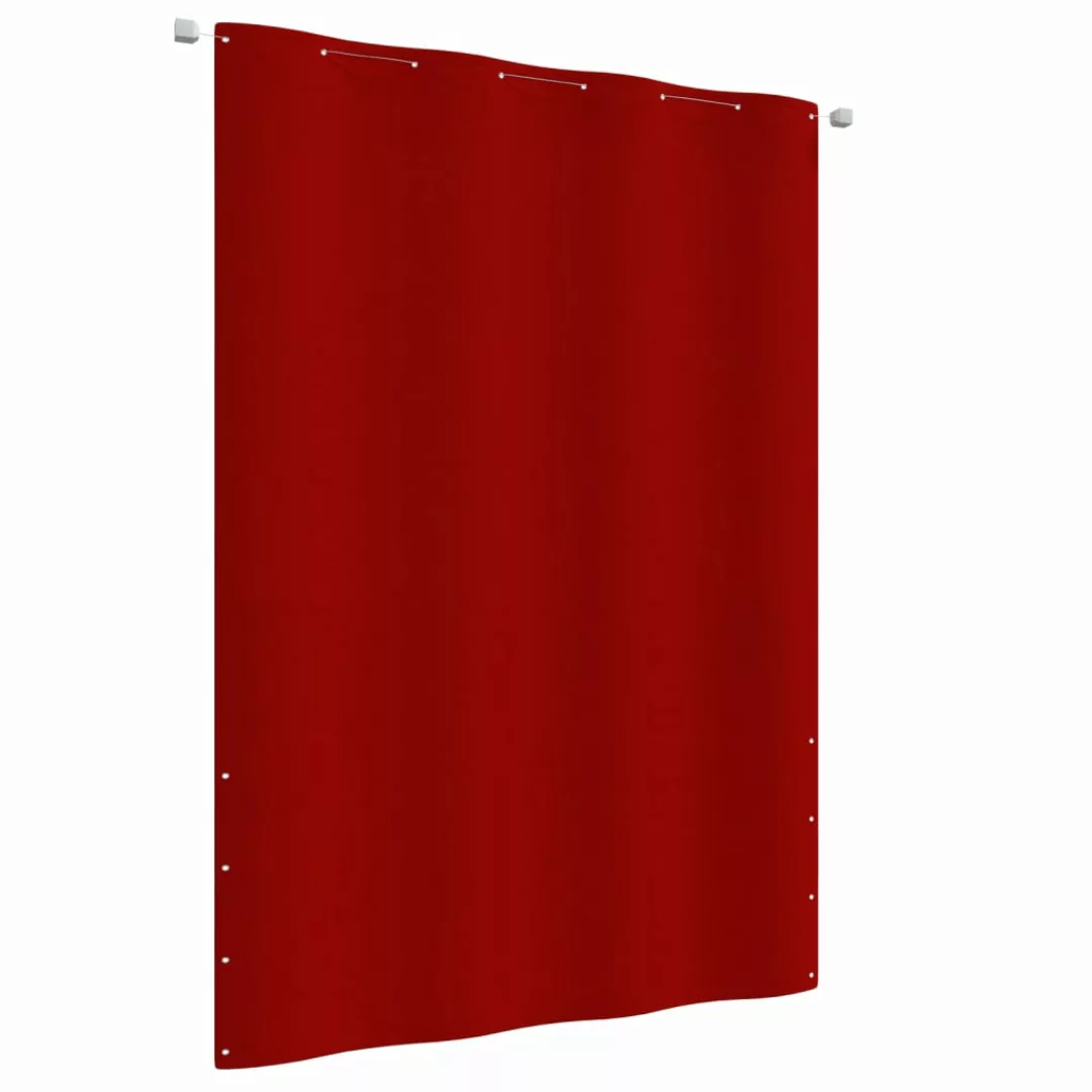 Vidaxl Balkon-sichtschutz Rot 160x240 Cm Oxford-gewebe günstig online kaufen