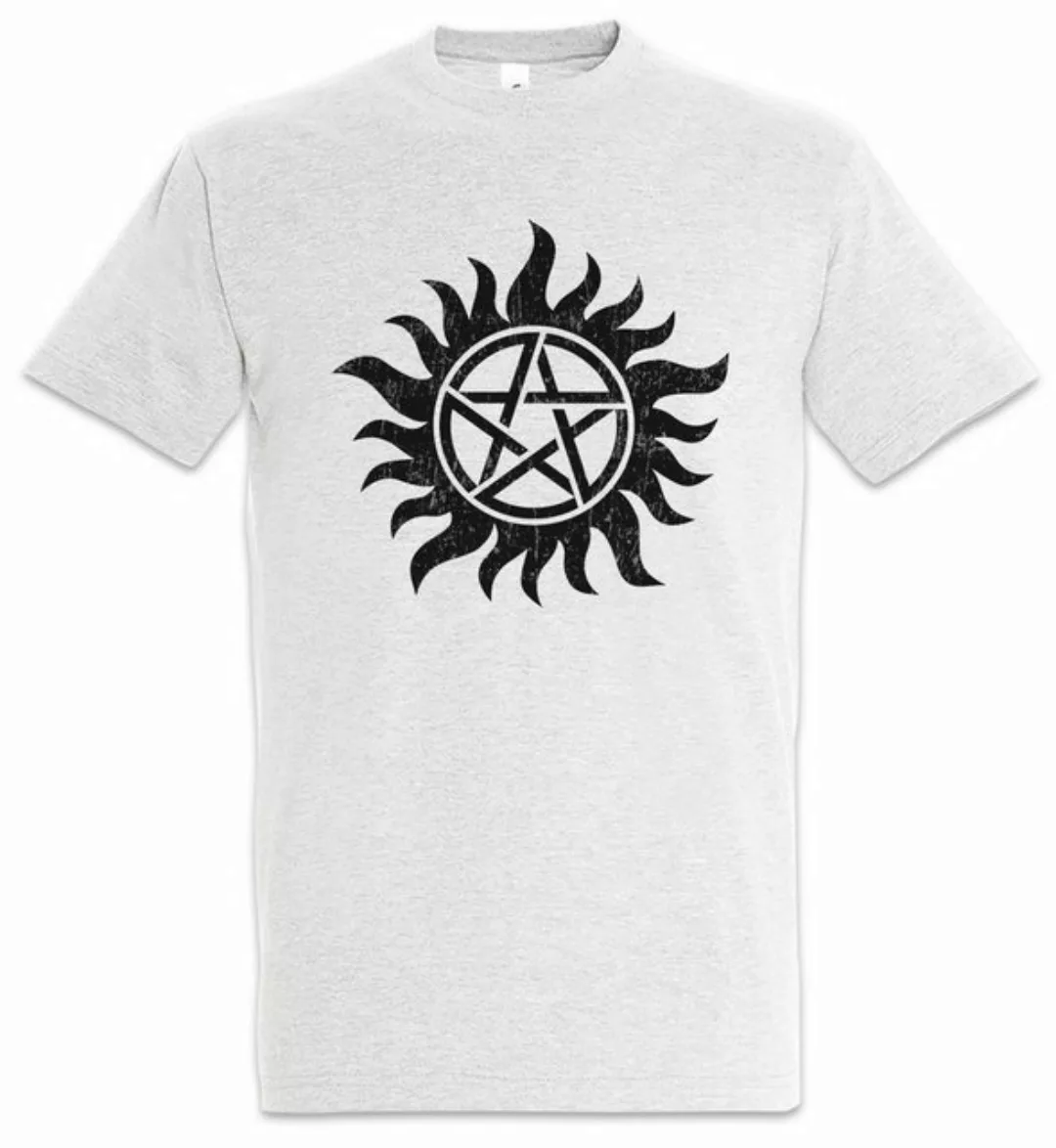 Urban Backwoods Print-Shirt Anti Possession Symbol Herren T-Shirt Fun Logo günstig online kaufen