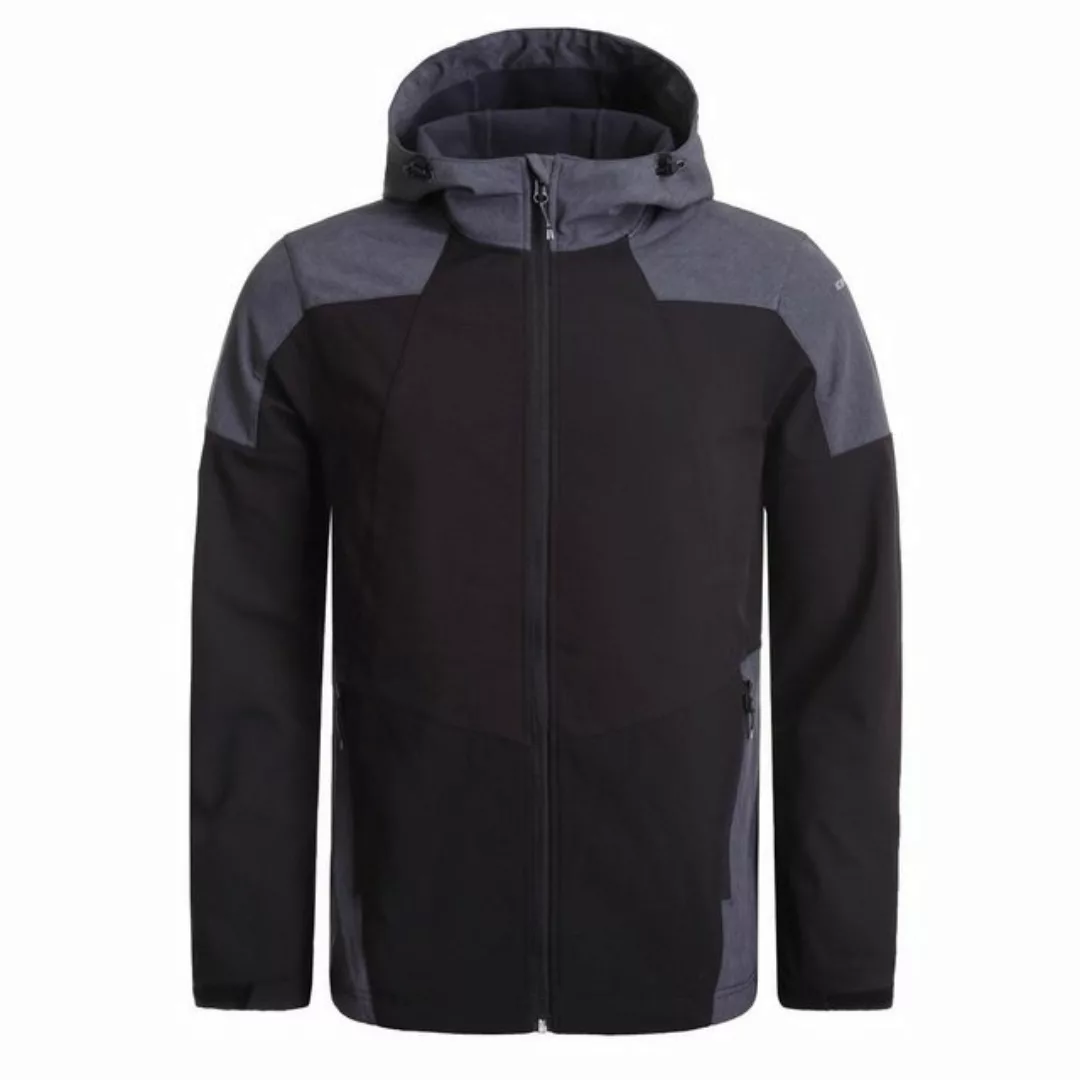 Icepeak Softshelljacke Bendon Herren mit Kapuze, Wasserabweisend und Winddi günstig online kaufen