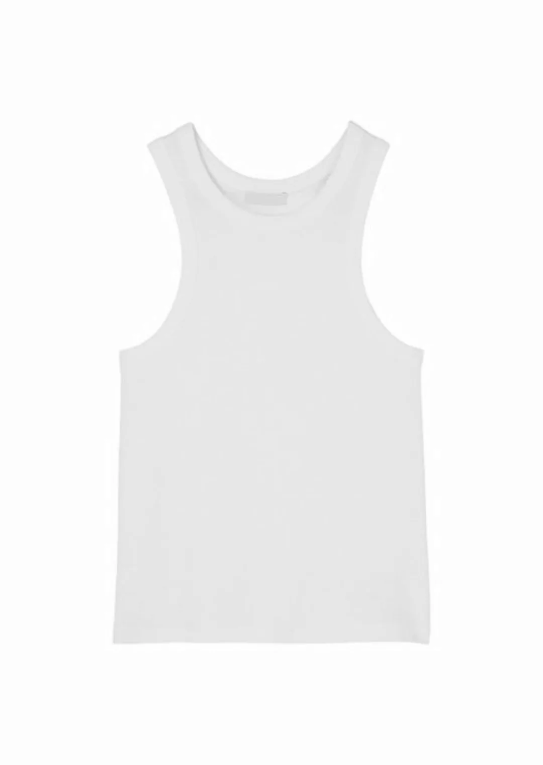 Marc O'Polo Sweatshirt Tanktop, round neckline, white günstig online kaufen