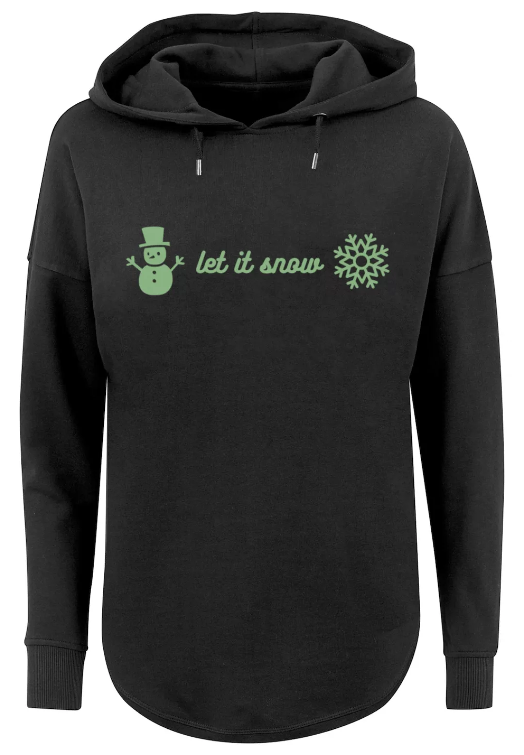 F4NT4STIC Kapuzenpullover "Let It Snow Weihnachten", Print günstig online kaufen