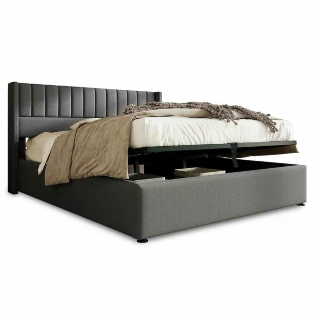 IDEASY Stauraumbett Polsterbett Doppelbett,140*200cm/160*200cm/180*200cm, ( günstig online kaufen