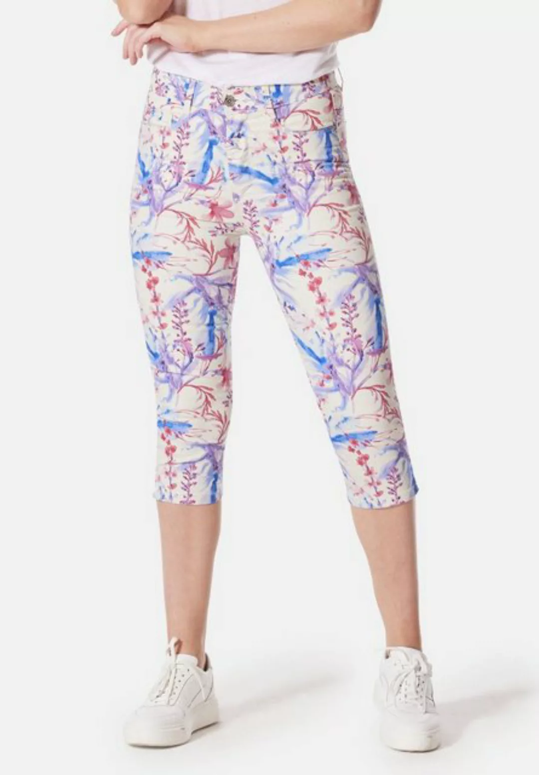 STOOKER WOMEN 7/8-Jeans Print Capri Skinny Fit günstig online kaufen