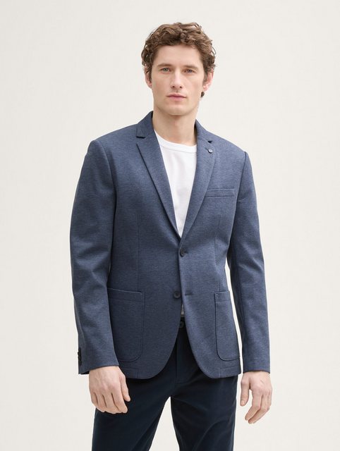 TOM TAILOR Sakko Regular Fit Piqué Sakko günstig online kaufen