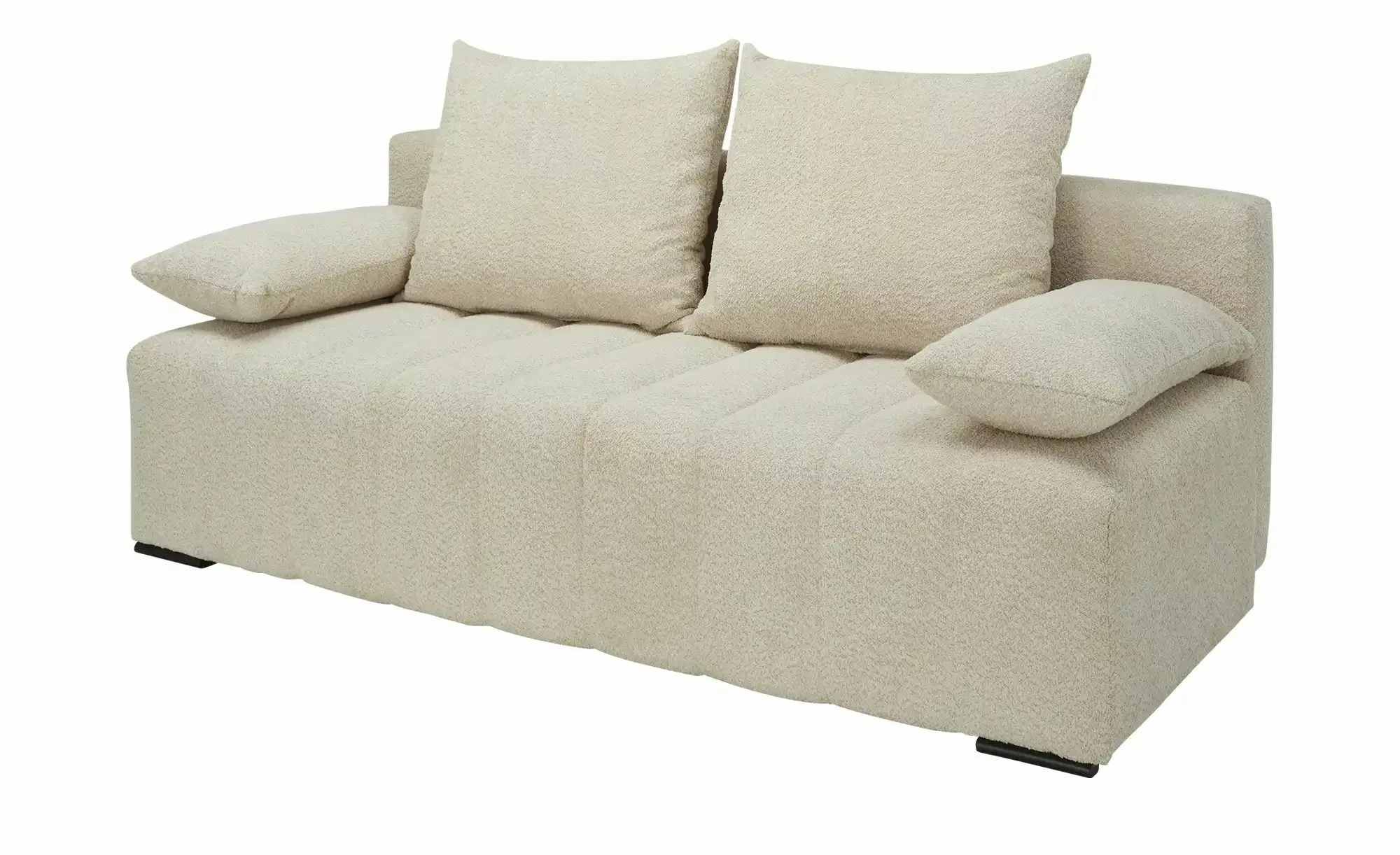 Schlafsofa  Milara ¦ creme ¦ Maße (cm): B: 199 H: 100 T: 96 Polstermöbel > günstig online kaufen