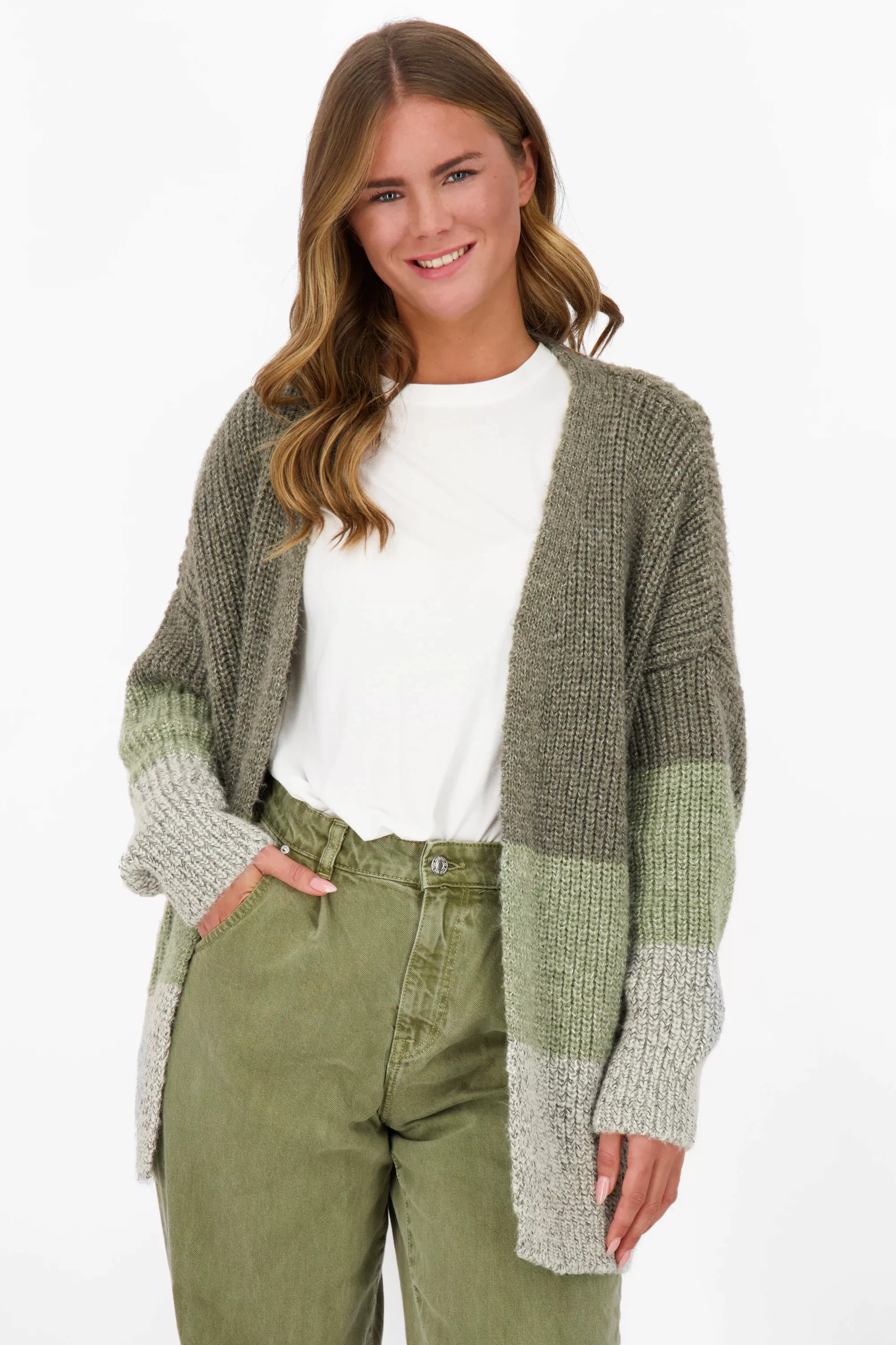 Alife & Kickin Stillpullover "MaleaAK Z Cardigan Knit Damen Strickpullover" günstig online kaufen