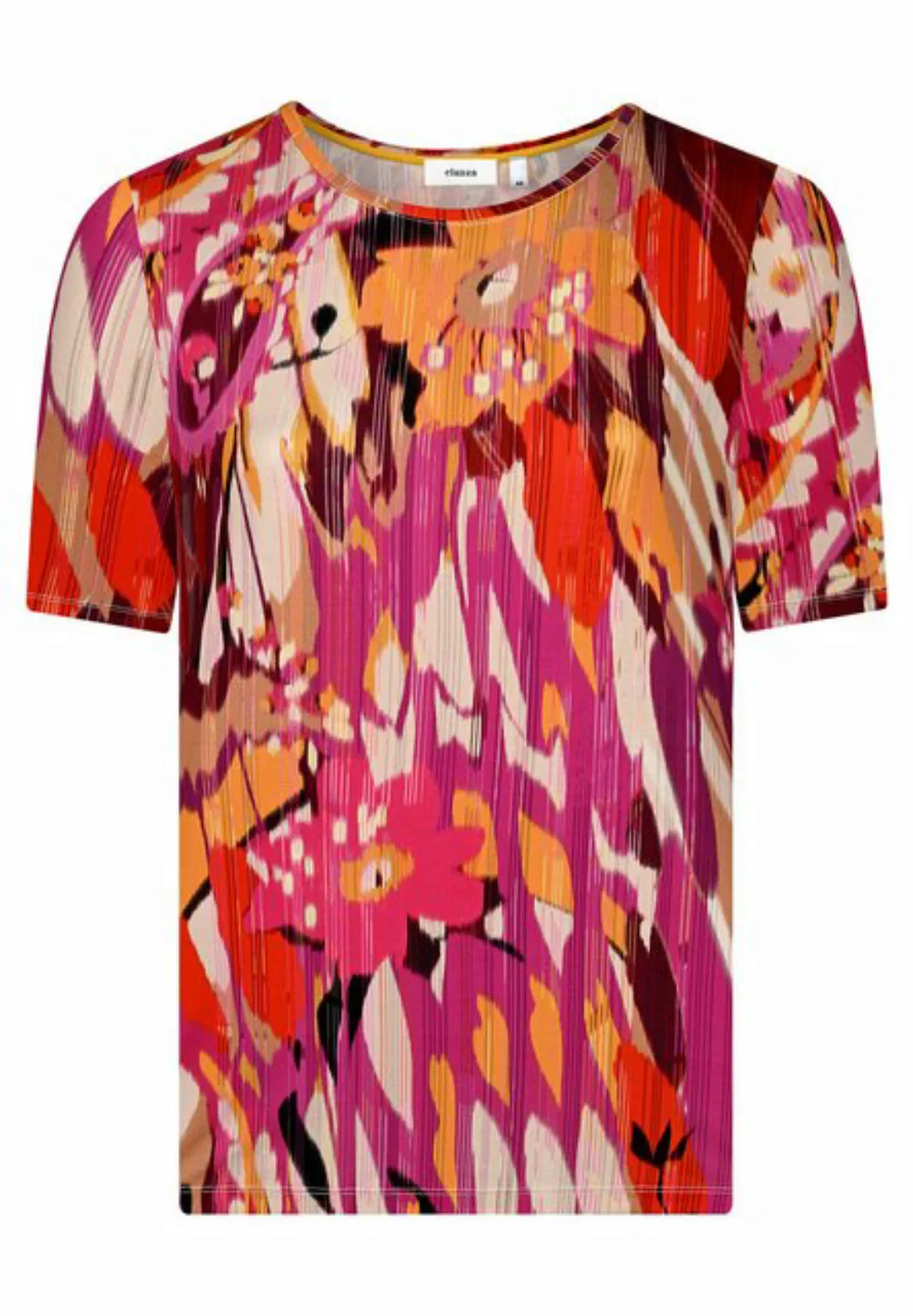 elanza T-Shirt Shirt Blurred - 09/pink-orange (1-tlg) günstig online kaufen