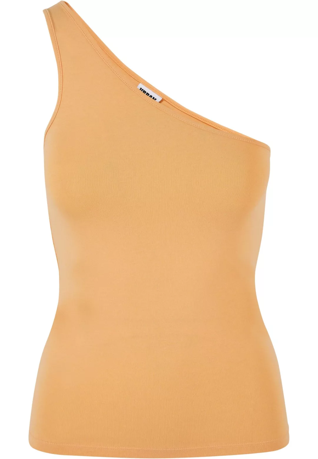 URBAN CLASSICS Muskelshirt "Urban Classics Damen Ladies Asymmetric Top", (1 günstig online kaufen
