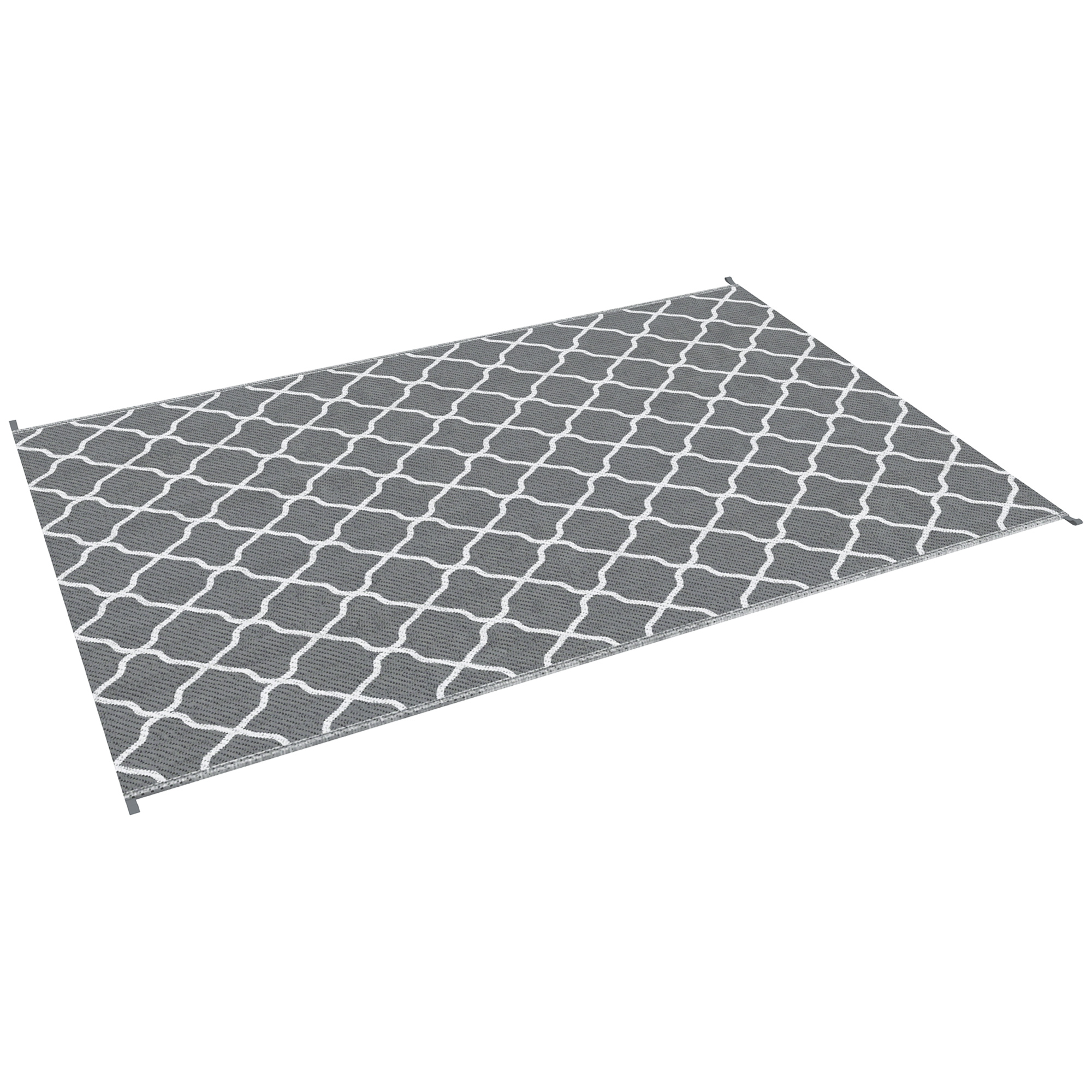 Outsunny Outdoor-Teppich, Wendbarer Teppich 2,74L x 1,82B m - Hochdichtes P günstig online kaufen