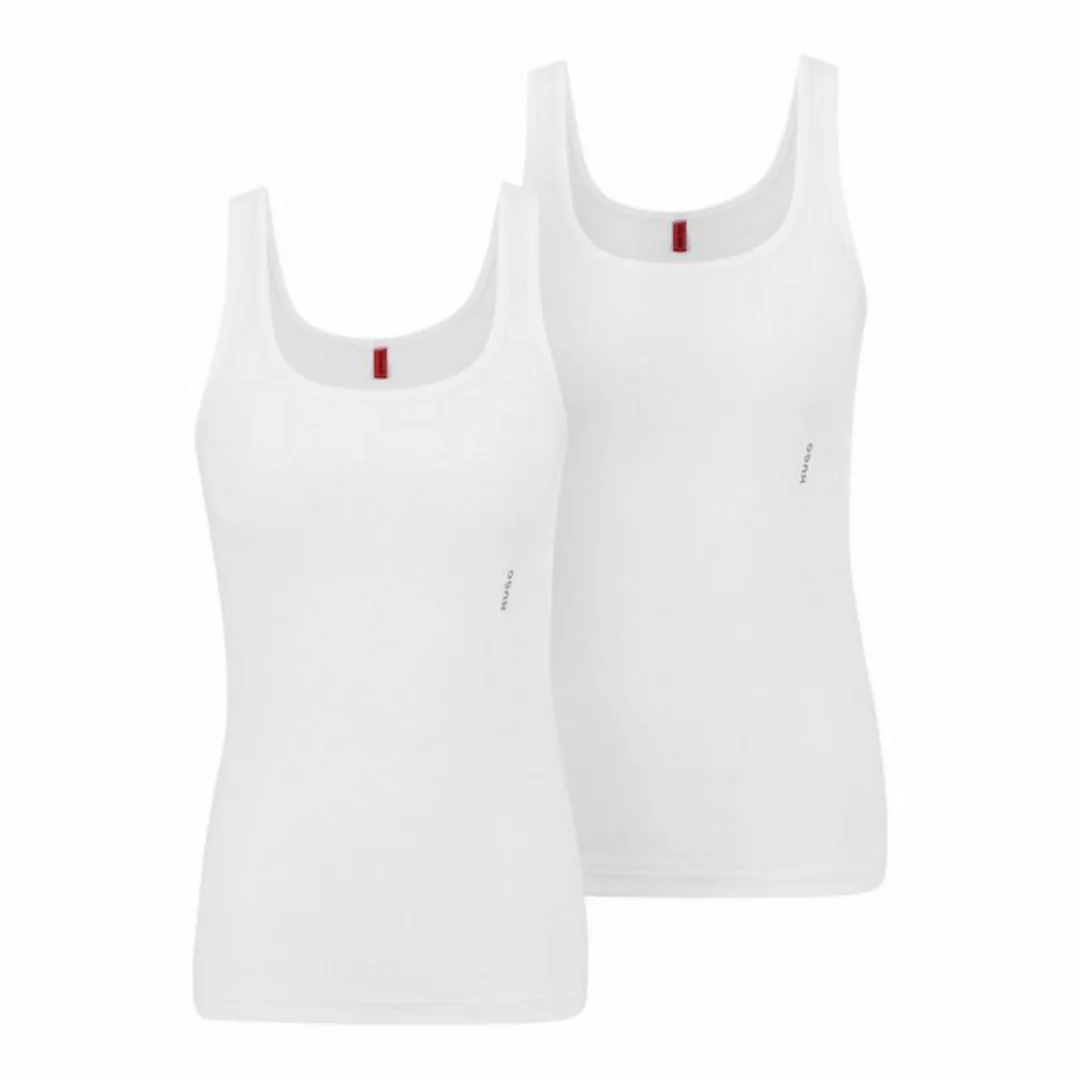 HUGO Tanktop TWIN VEST (Packung, 2er-Pack) mit vertikalem Logoprint günstig online kaufen