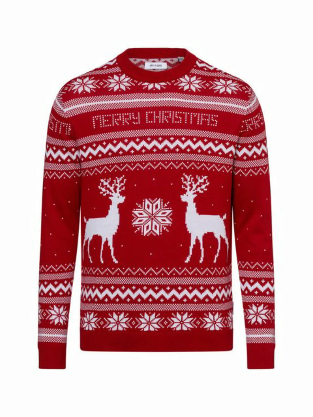 SELECTED HOMME Weihnachtspullover - Pullover - Strickpullover - ONSXMAS REG günstig online kaufen