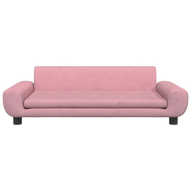 Vellora Ecksofa Kindersofa Rosa 100x54x33 cm Samt günstig online kaufen