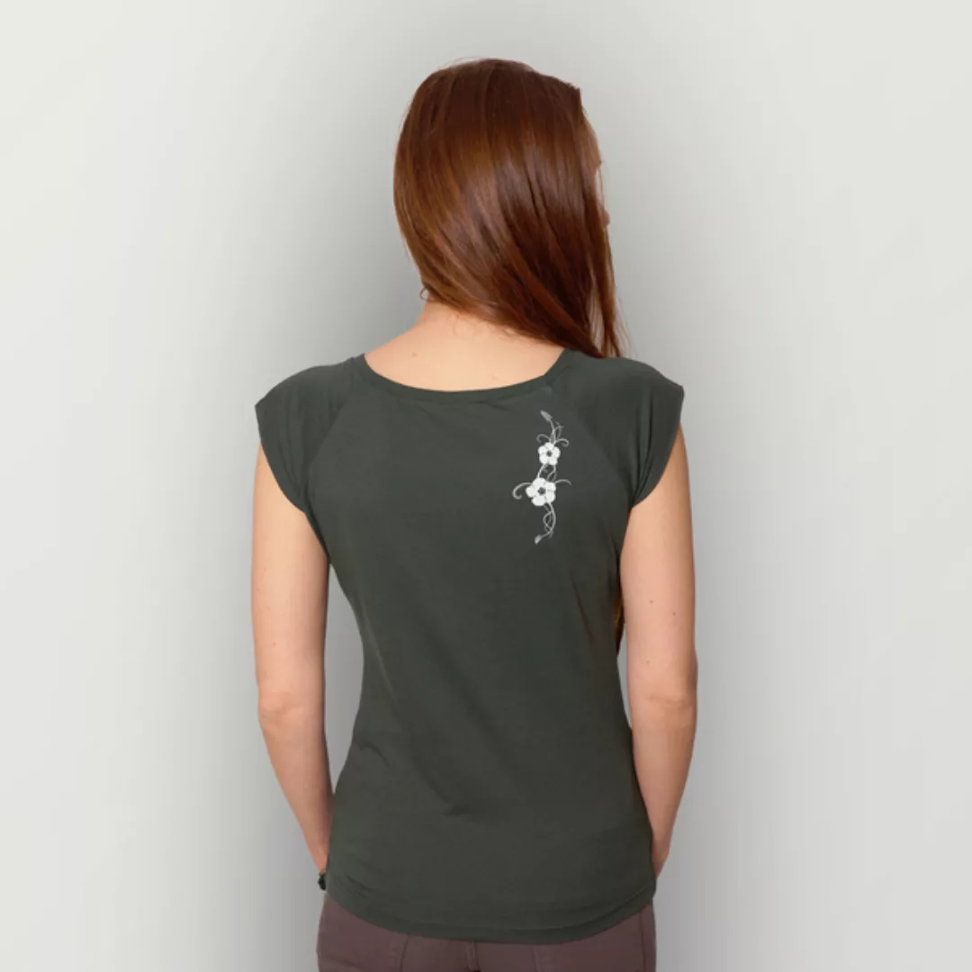 "Hibisken" Bamboo Frauen T-shirt günstig online kaufen