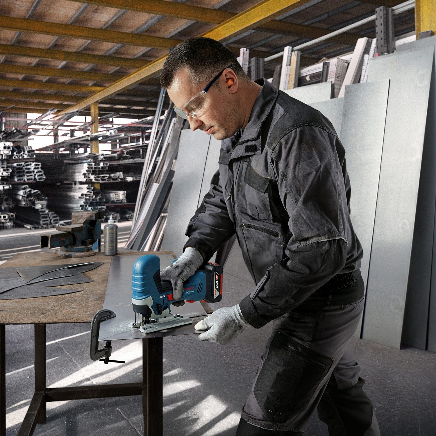 Bosch Professional Akku-Stichsäge »GST 18V-125 S«, günstig online kaufen