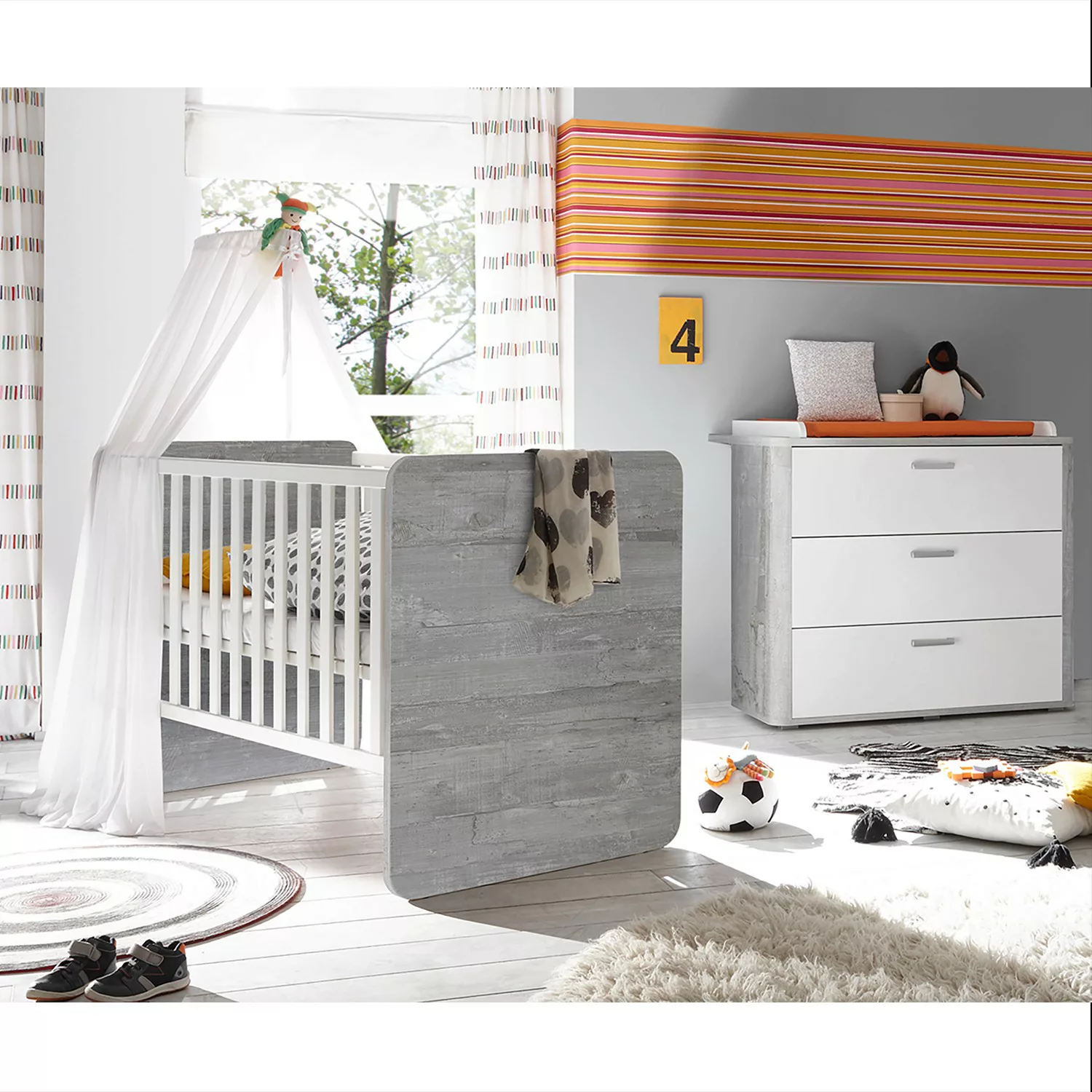 home24 Babyzimmer-Set Frieda III (2-teilig) günstig online kaufen