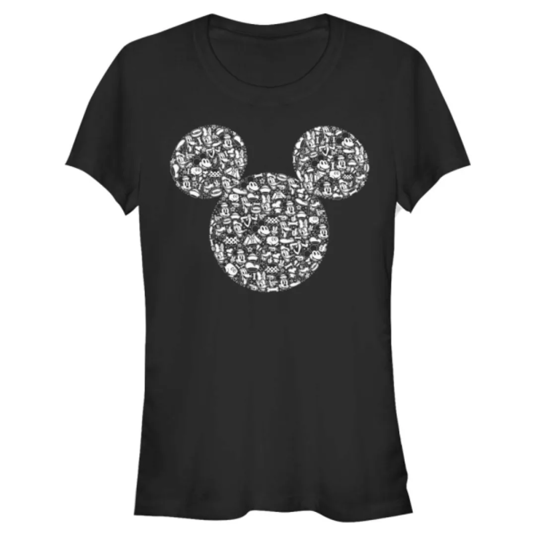 Disney - Micky Maus - Micky Maus Icons Fill - Frauen T-Shirt günstig online kaufen