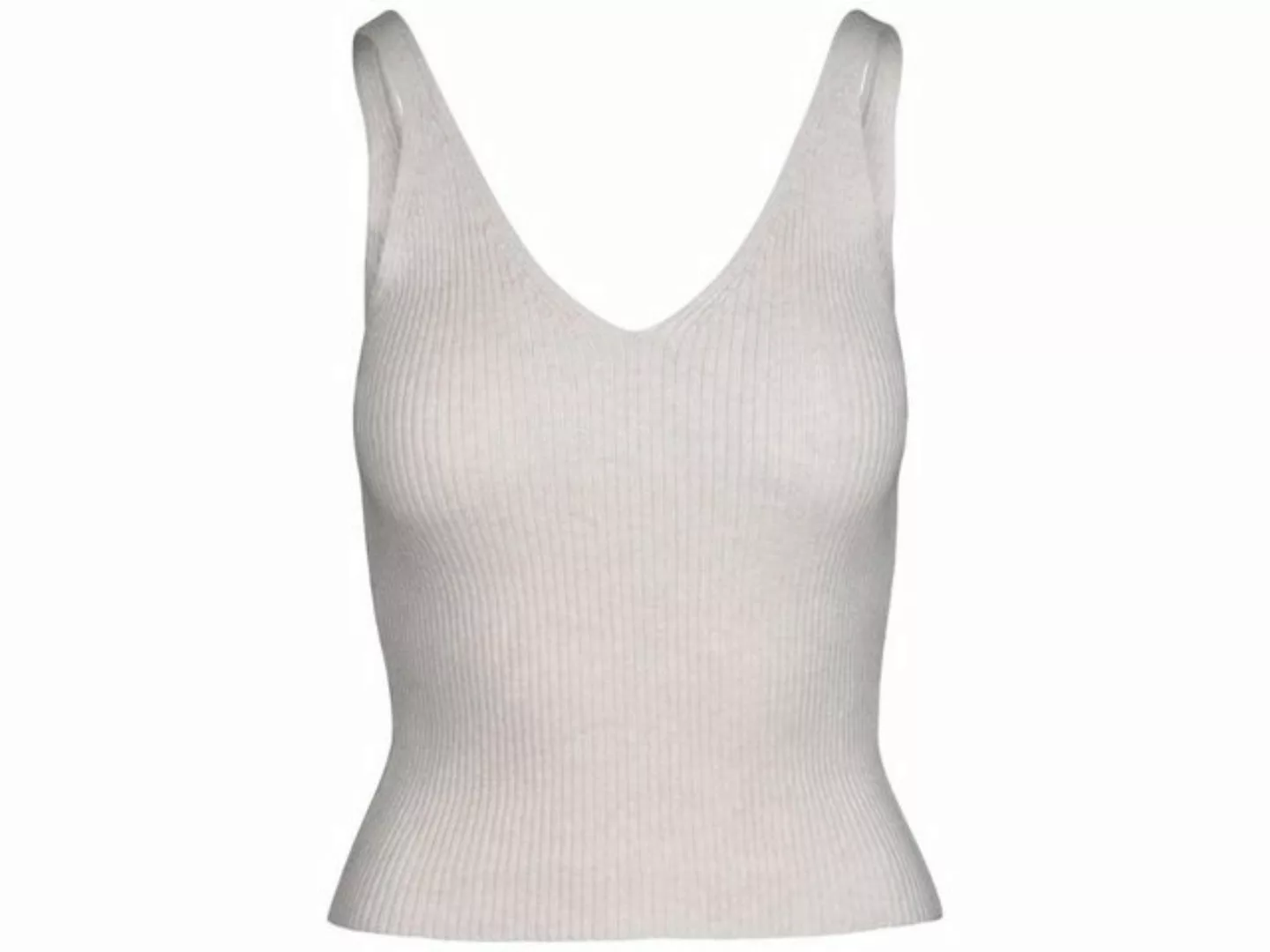 MELA Trägertop Damen V-Neck Strick Top RHADA Ärmellos günstig online kaufen