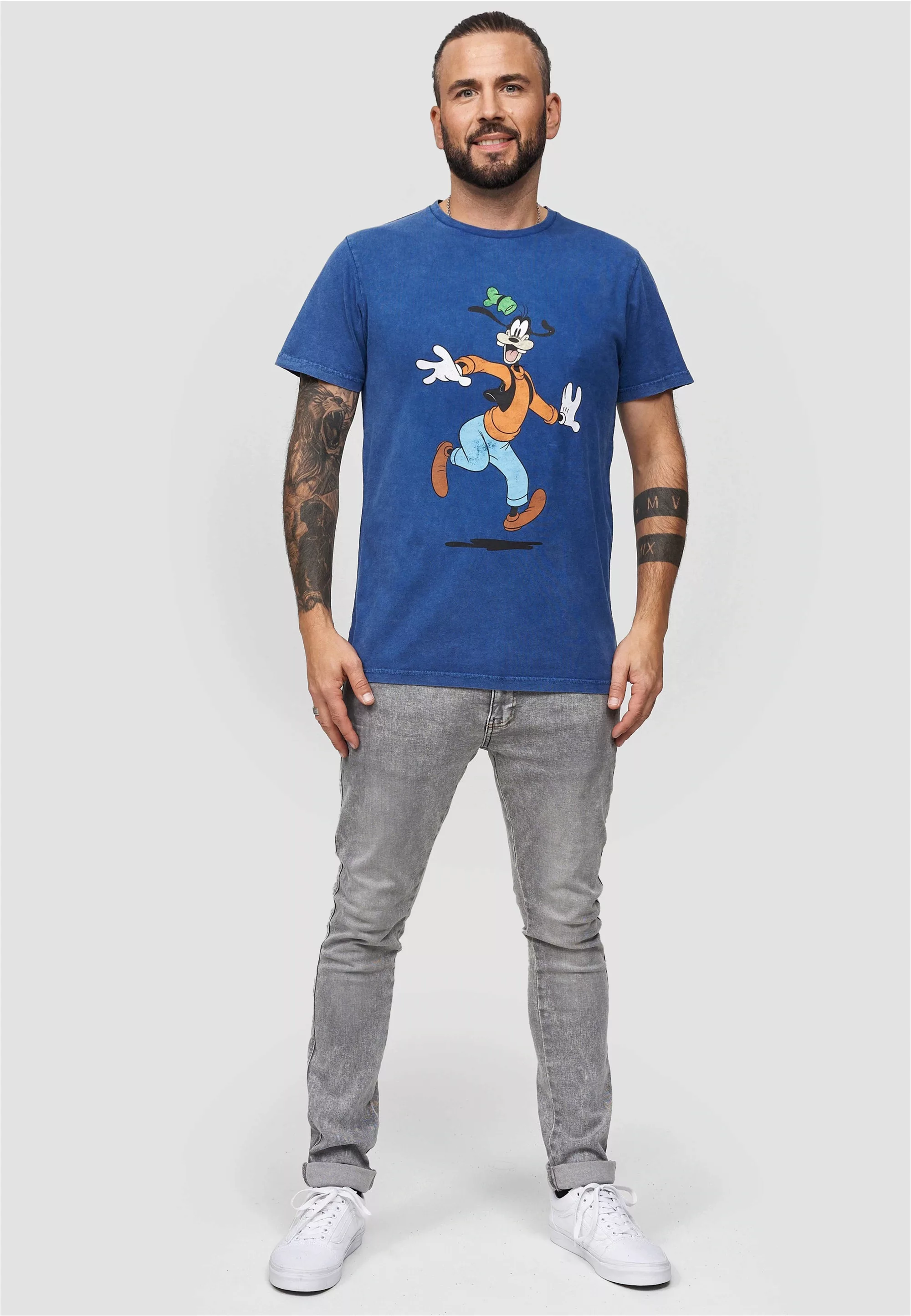 Recovered T-Shirt "Disney Excited Goofy", im lockeren Schnitt günstig online kaufen