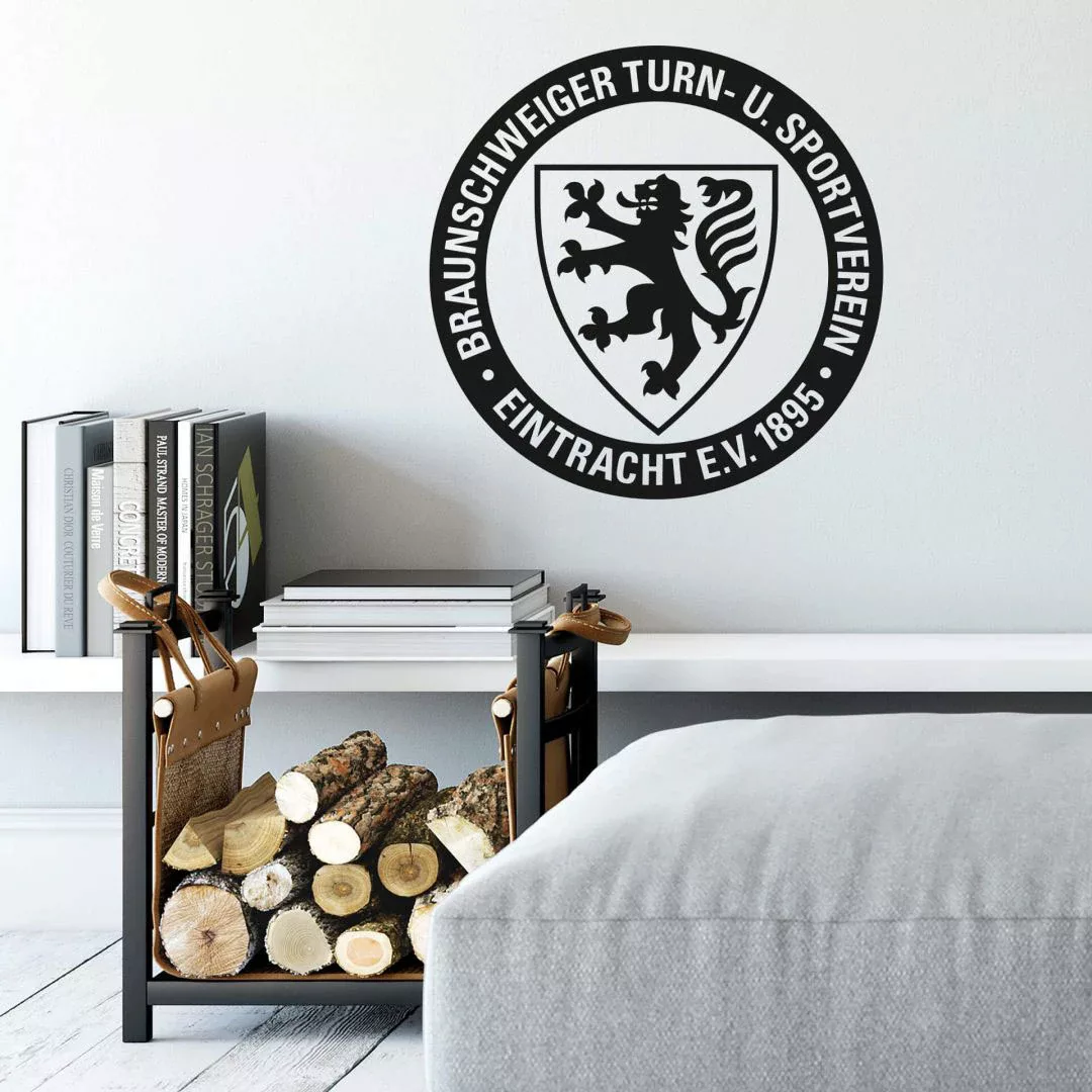 Wall-Art Wandtattoo "Eintracht Braunschweig Logo", (1 St.), selbstklebend, günstig online kaufen