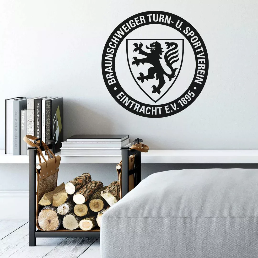 Wall-Art Wandtattoo »Eintracht Braunschweig Logo«, (1 St.), selbstklebend, günstig online kaufen