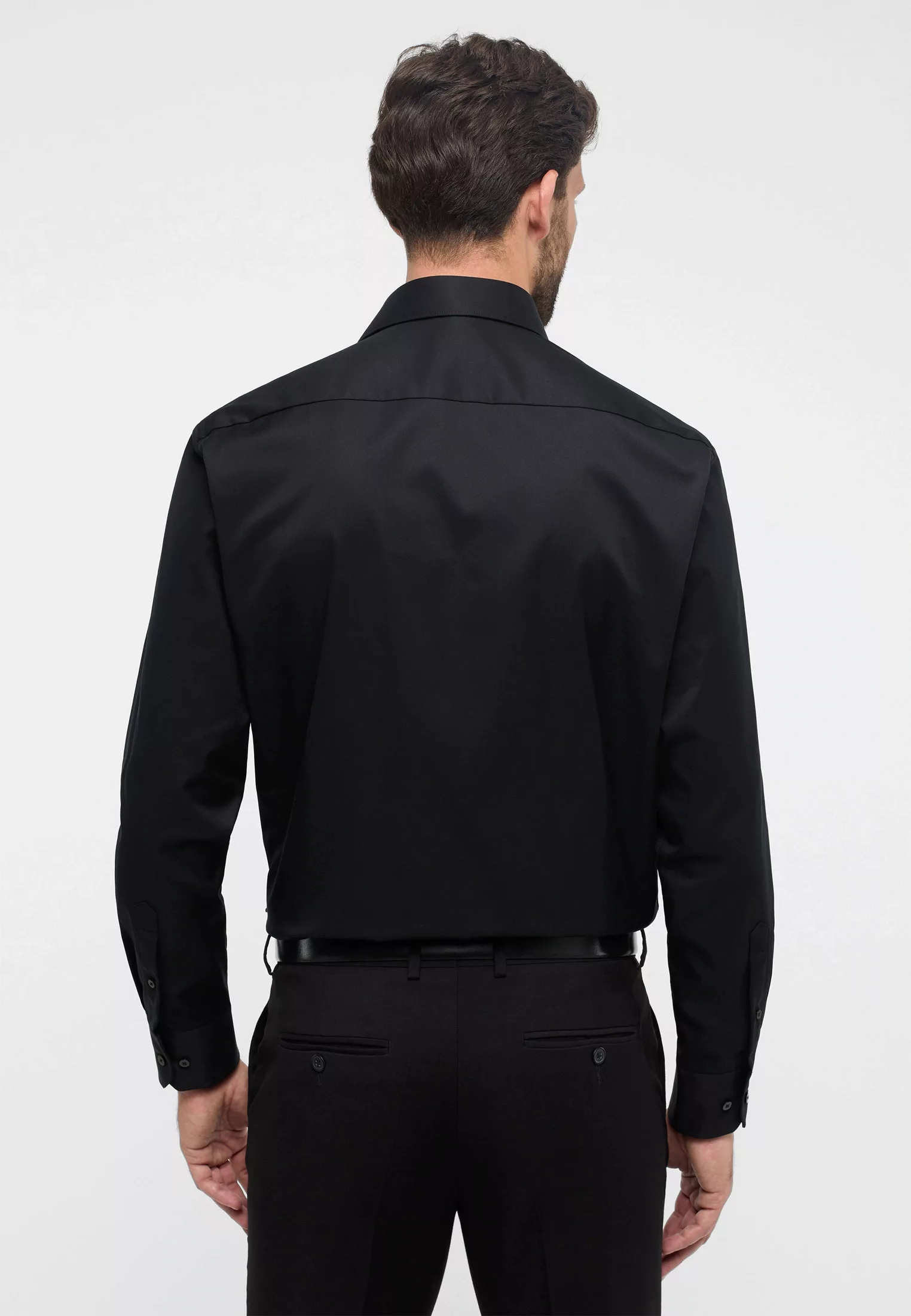 Eterna Blusenshirt Hemd 8817 E19K, schwarz günstig online kaufen