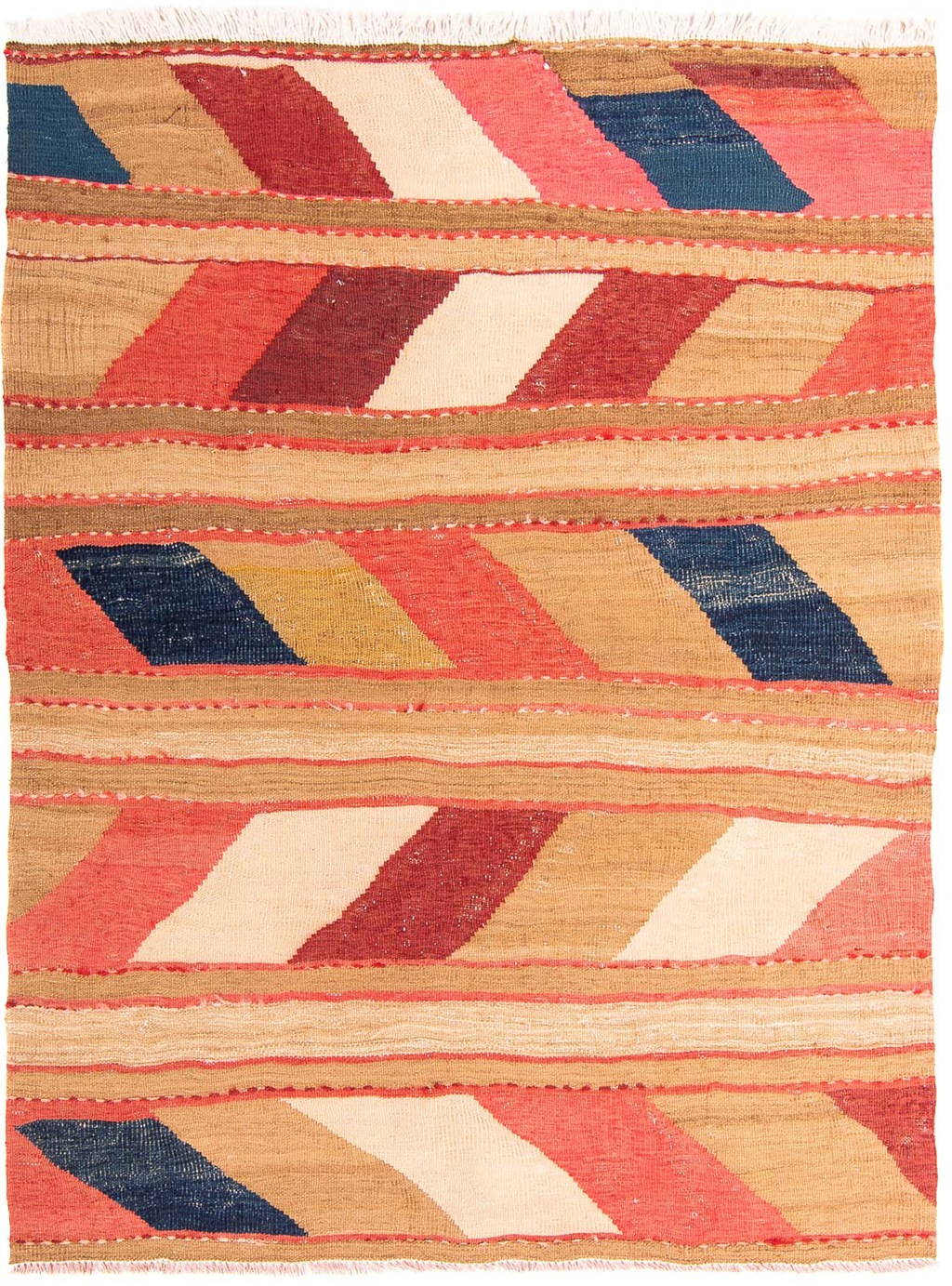 morgenland Wollteppich »Kelim - Old - 147 x 110 cm - mehrfarbig«, rechtecki günstig online kaufen