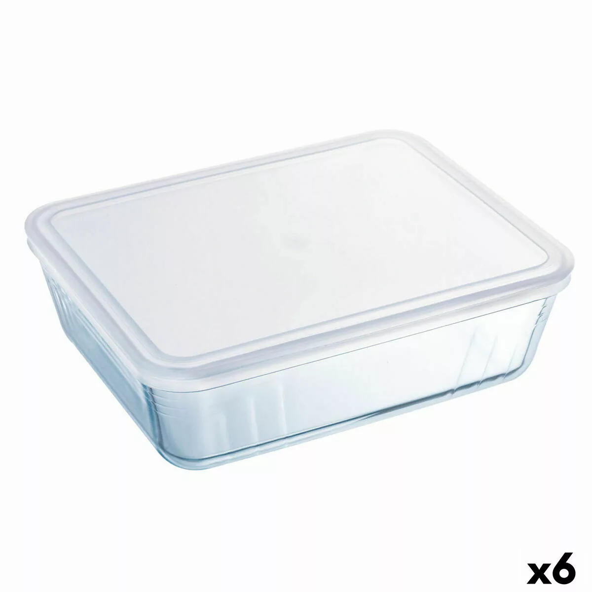 Rechteckige Lunchbox Mit Deckel Pyrex Cook & Freeze 19 X 14 X 5 Cm 800 Ml günstig online kaufen