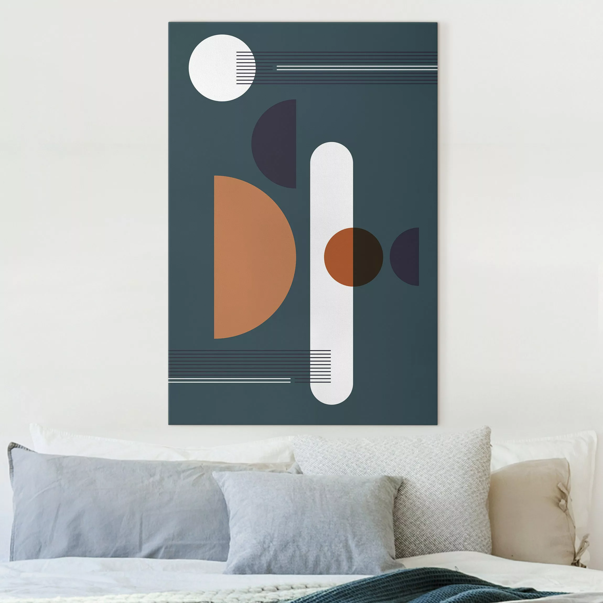 Leinwandbild Bauhaus Dresden günstig online kaufen