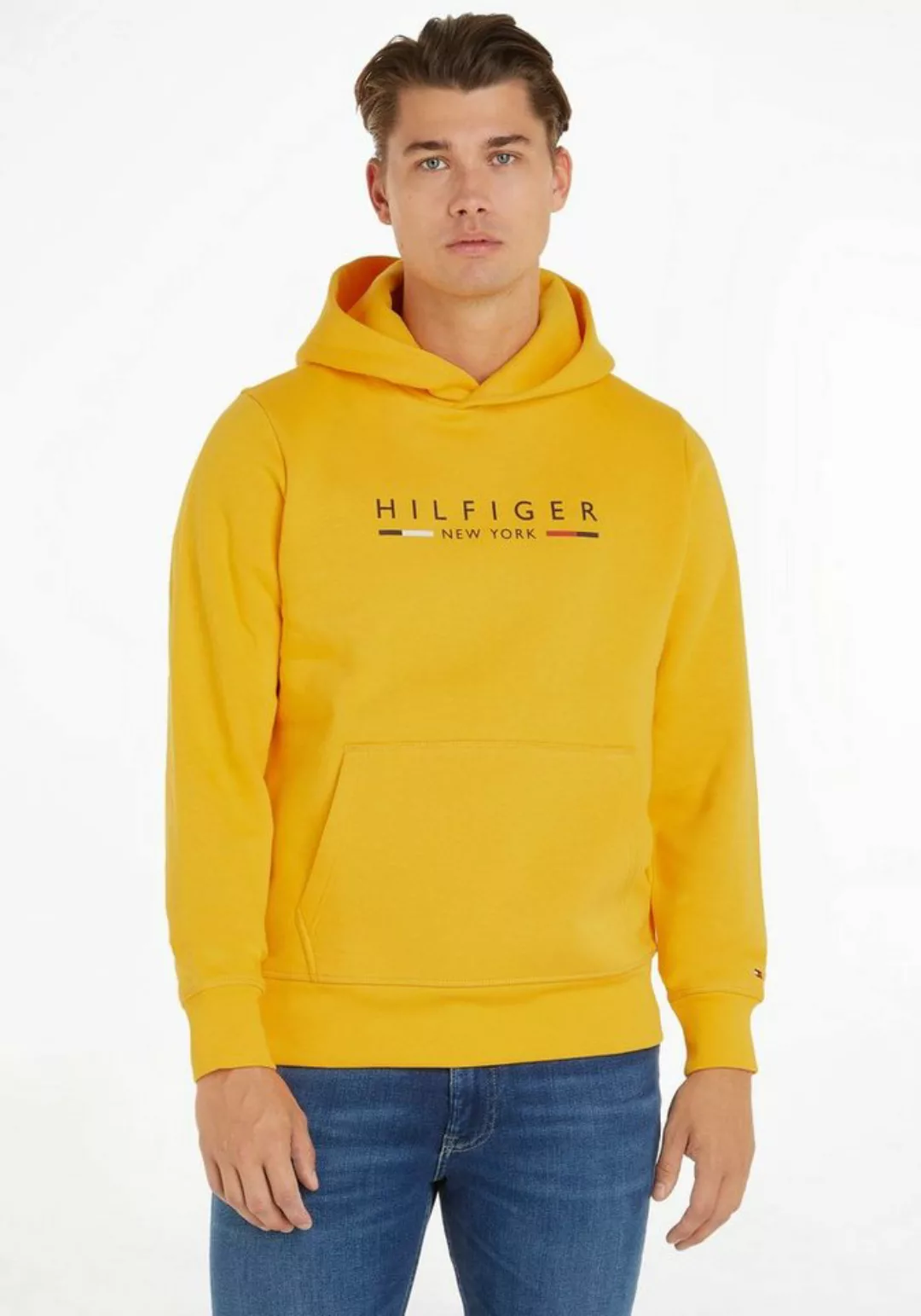 Tommy Hilfiger Hoodie HILFIGER NEW YORK HOODY mit Kängurutasche günstig online kaufen