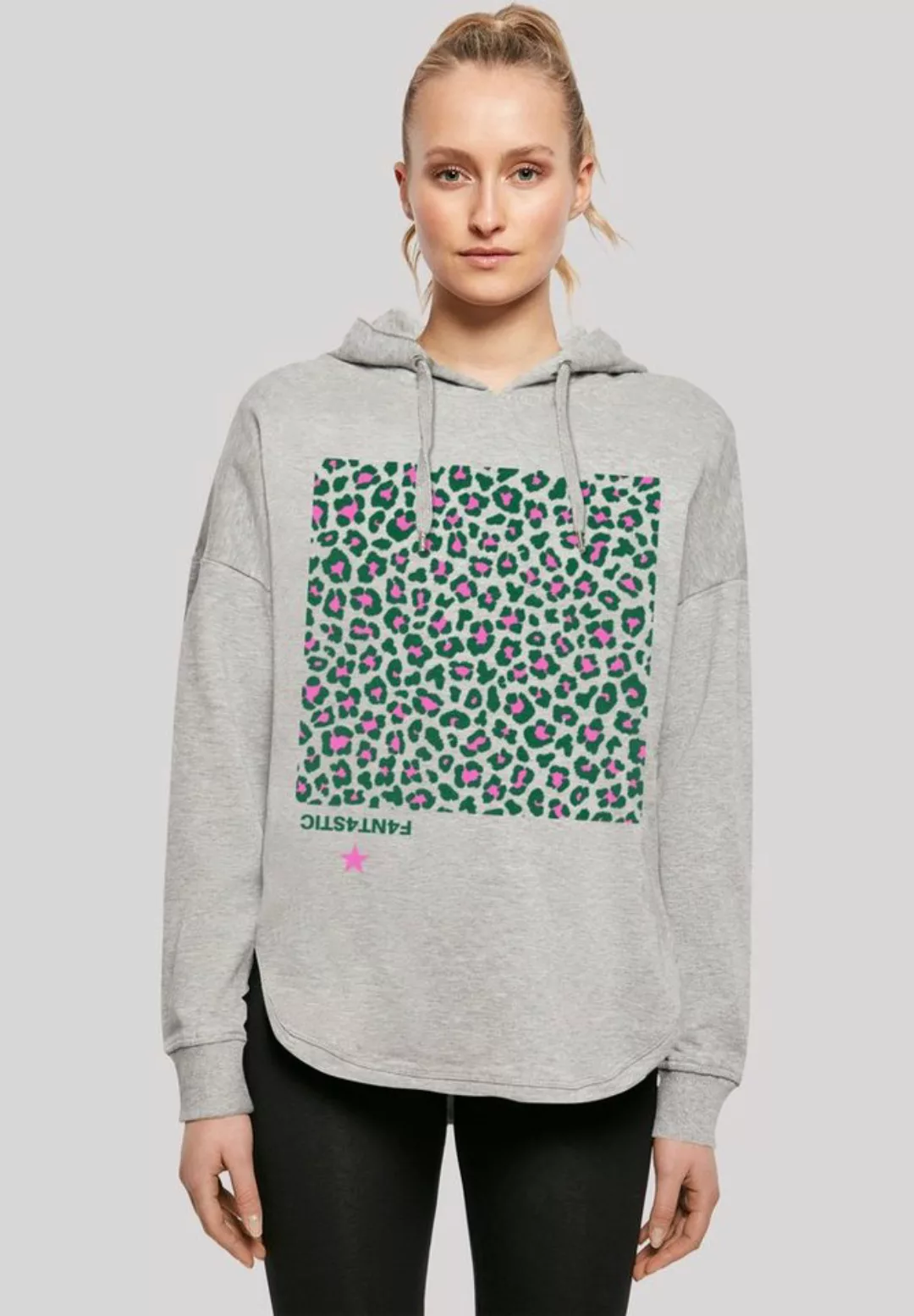 F4NT4STIC Kapuzenpullover "Leo Grün", Print günstig online kaufen