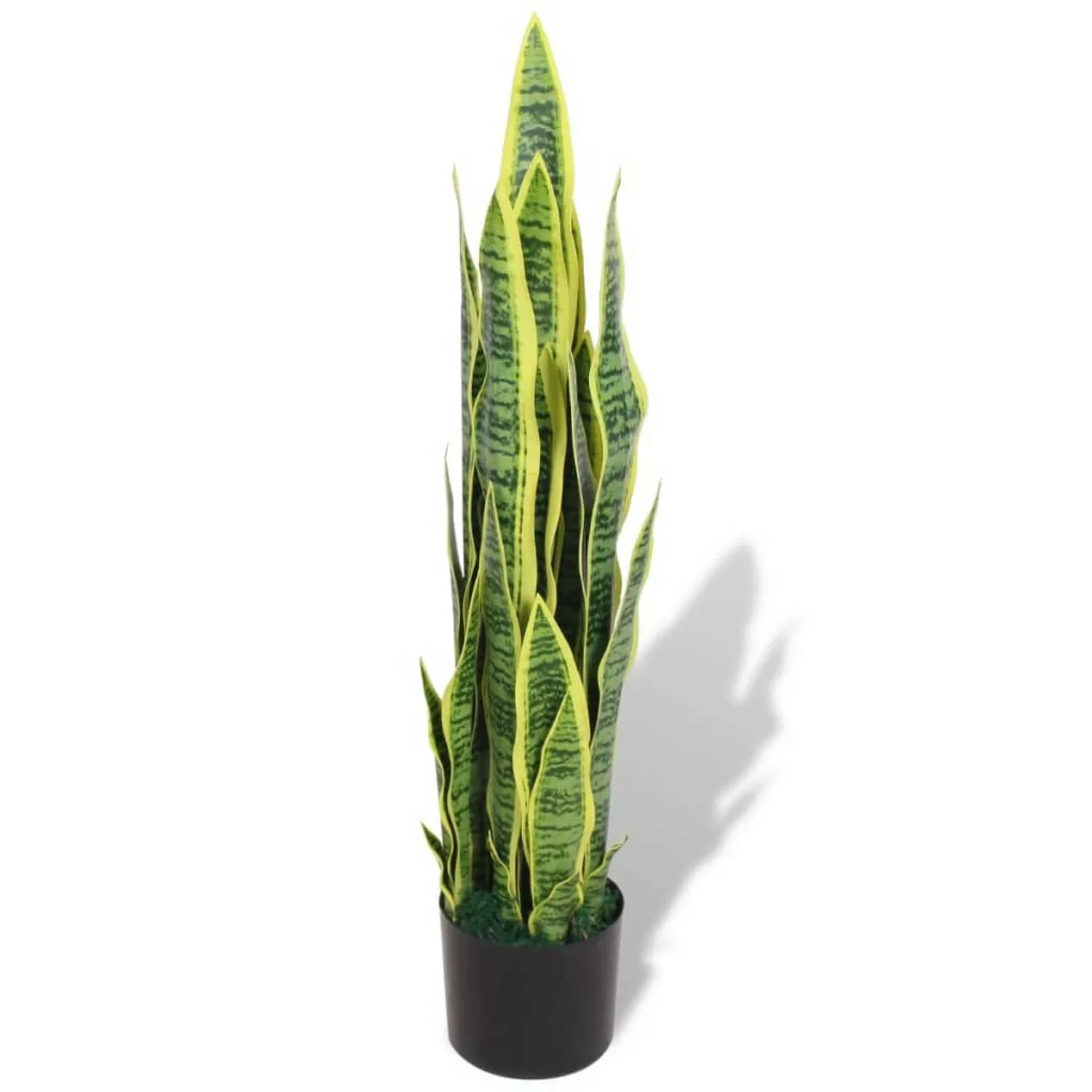 Künstliche Sansevieria Bogenhanf Mit Topf 90 Cm Grün günstig online kaufen