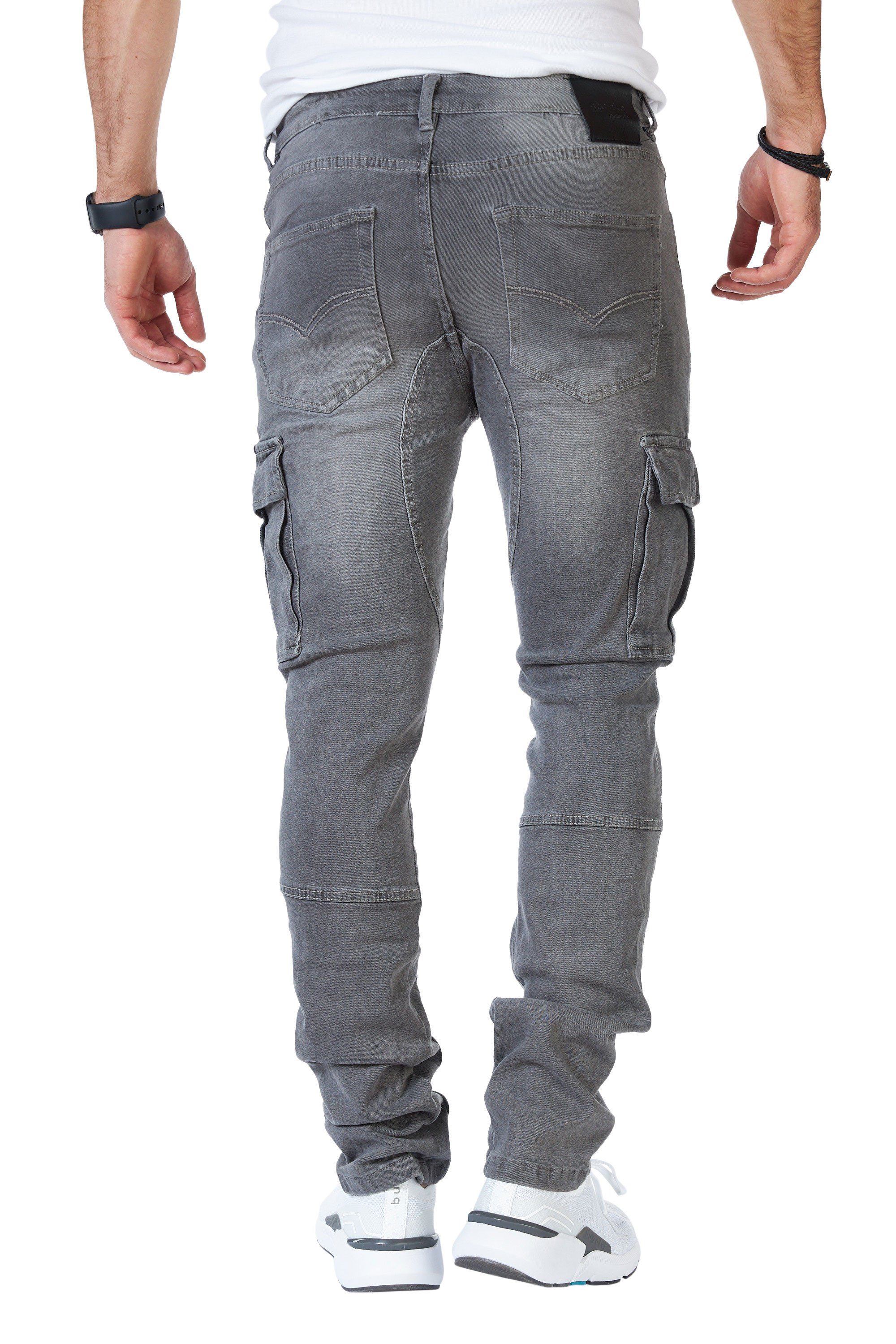 Styleko Chinohose 8004 Styleko Cargohose Herren günstig online kaufen